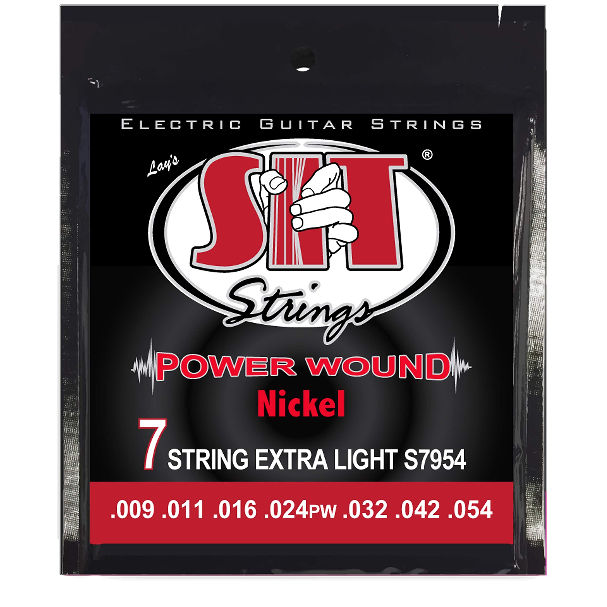 S.I.T. String S7954 Seven String Nickel Wound Electric Guitar String
