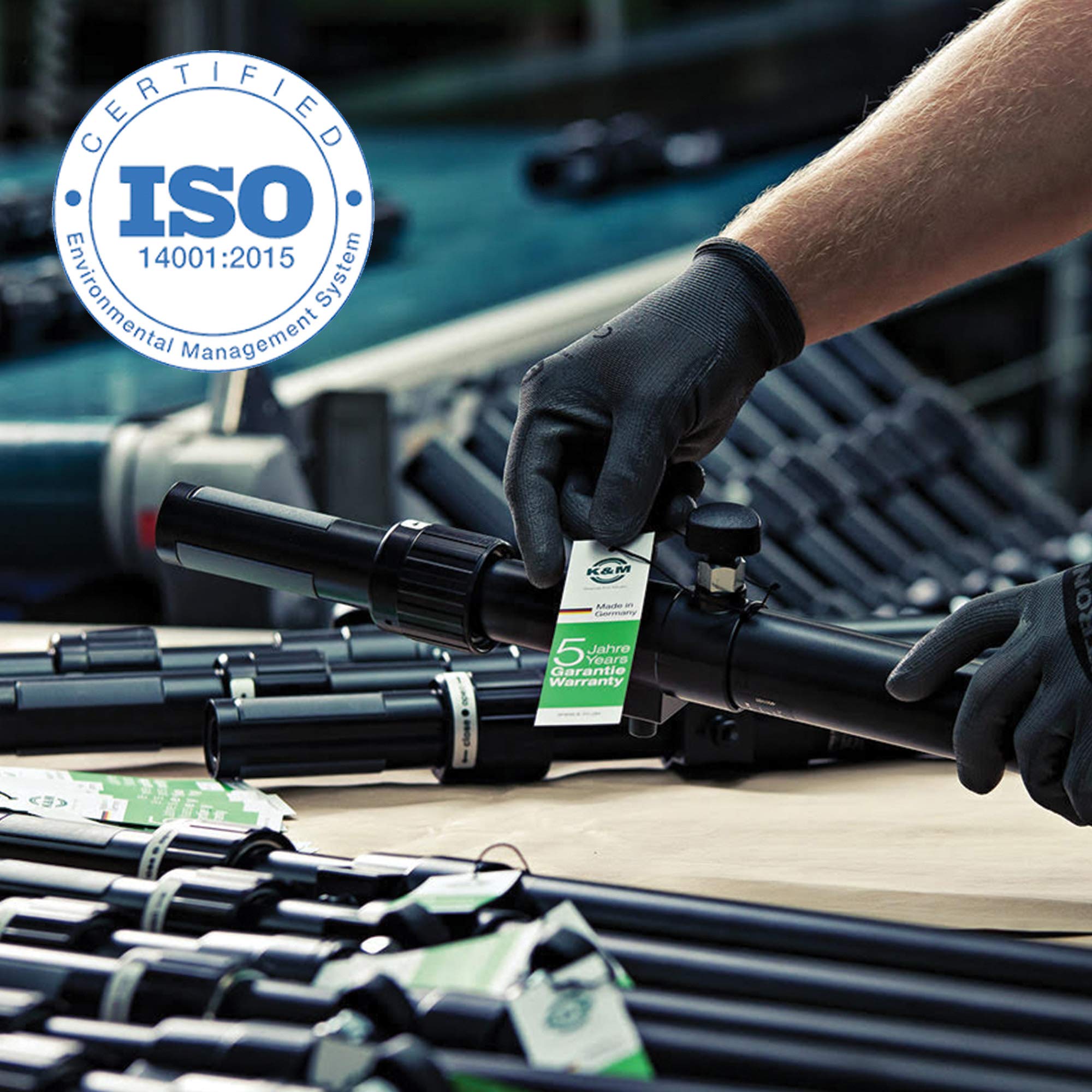 K&M - Knig & Meyer 21140.500.55 - Two-Piece Telescopic Boom Arm With 5/8'' Thread - Smooth, Silent and Scratch Free Position Cha