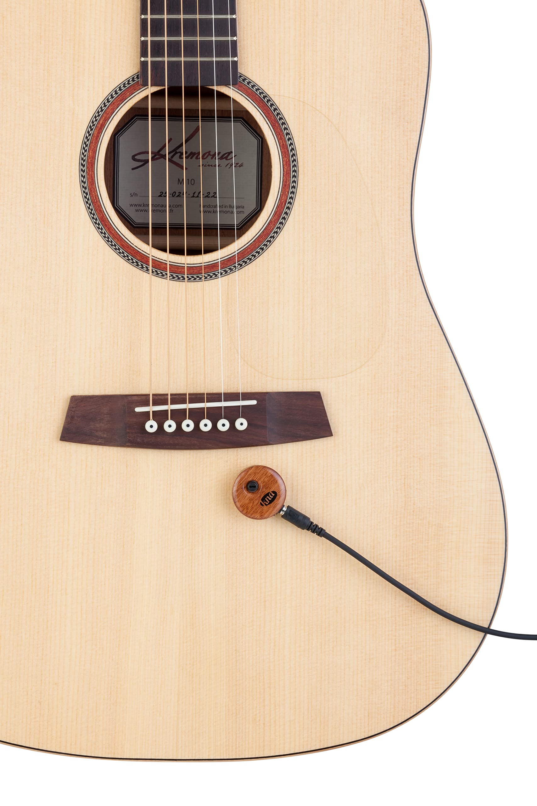 Kna Pickups Universal Stick-On Piezo Acoustic Instrument Pickup With Volume Control (Up-2)