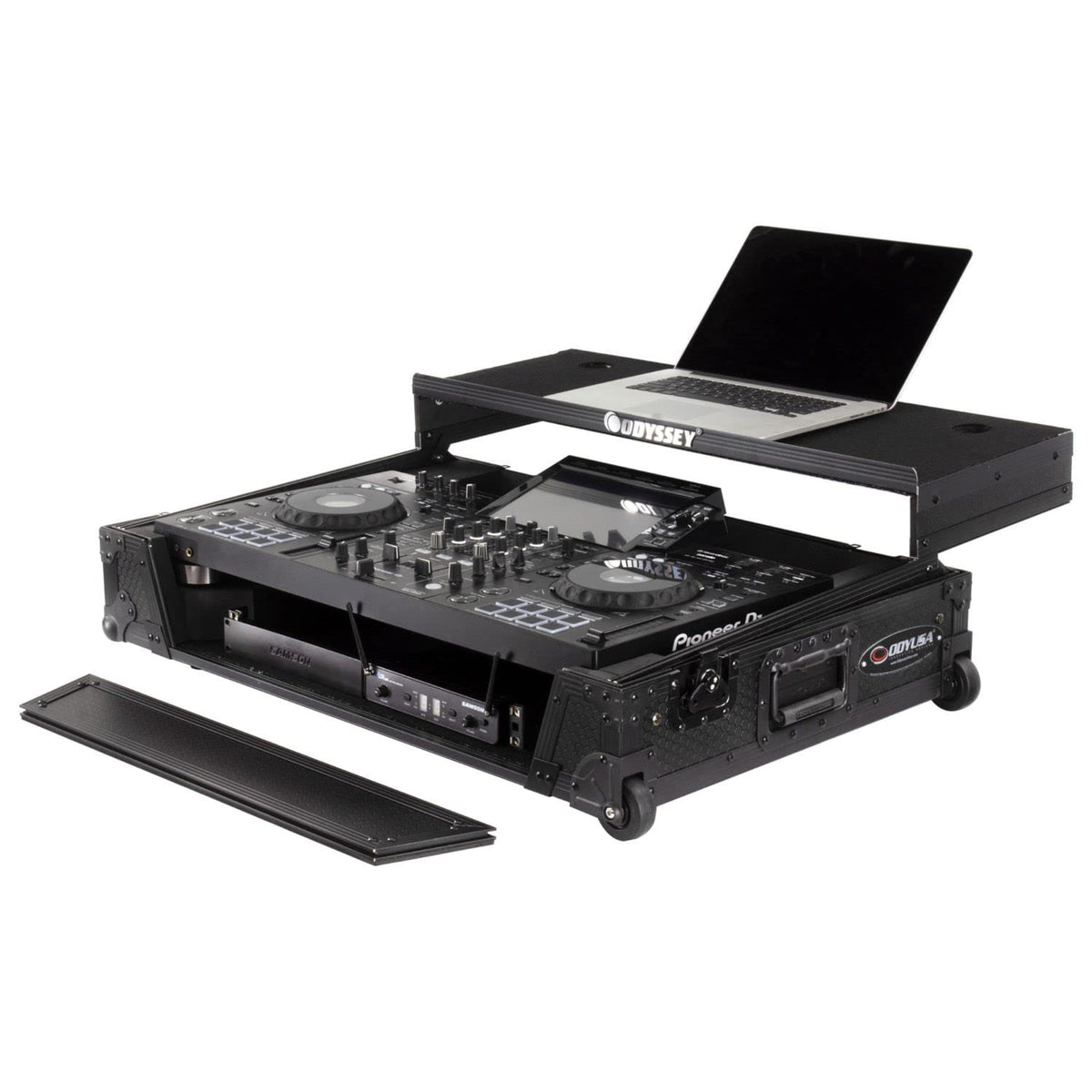 Custom Fit For Pioneer Xdj-Rx3 Industrial Board Glide Style 1U Case