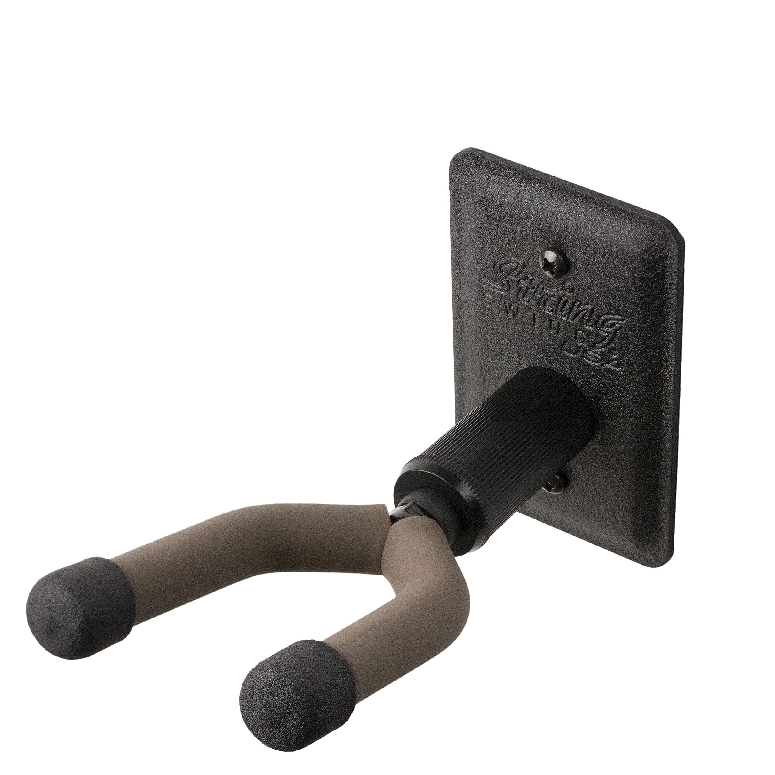 String Swing Bcc11B Metal Home & Studio Wall Mount Banjo Hanger - Black