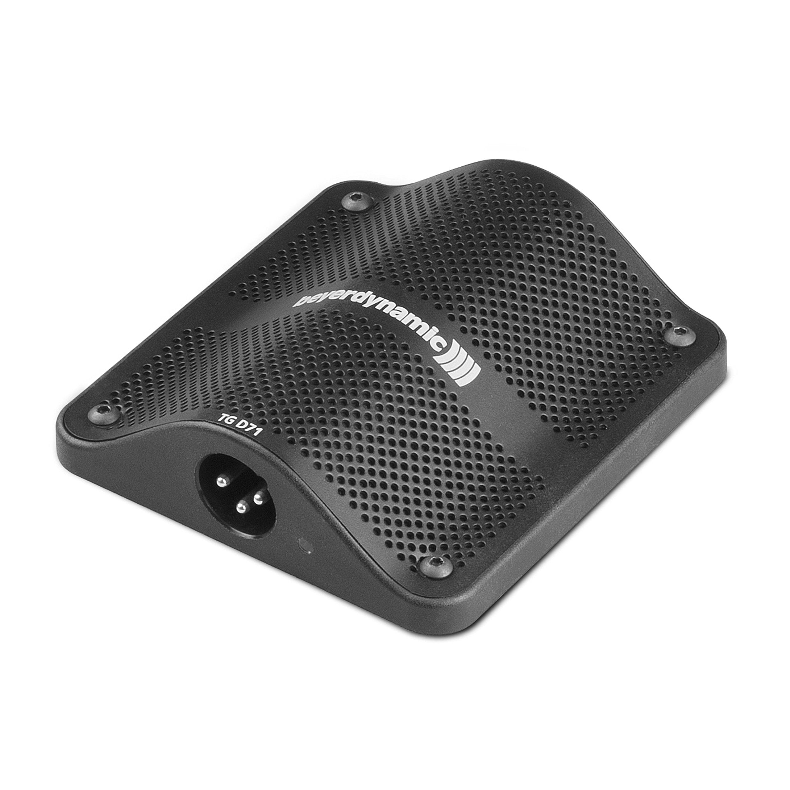 beyerdynamic TG D71C Condenser Boundary Microphone for Kick Drum, Drums, Cajon & Piano