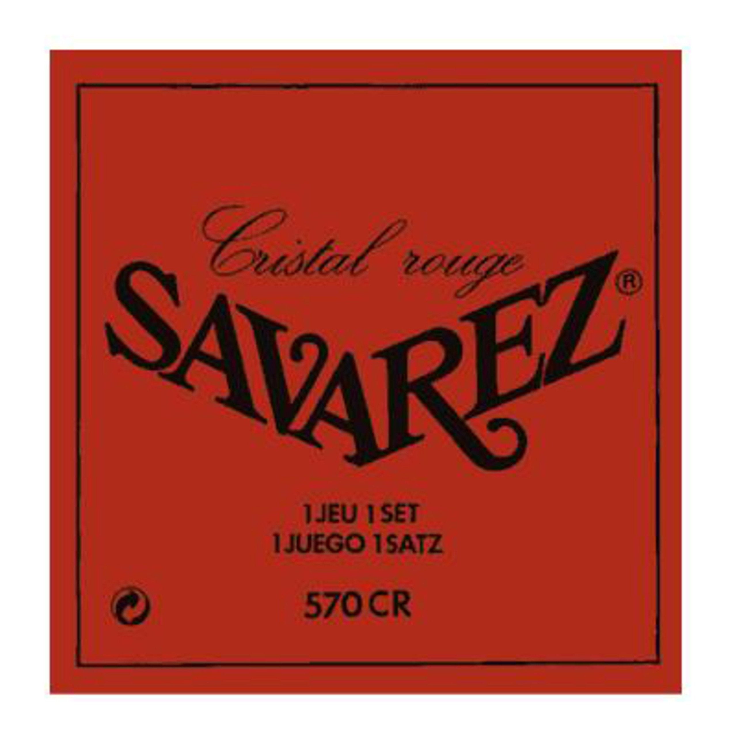 Savarez 570R Traditional Cristal Classical Guitar Strings, High Tension
