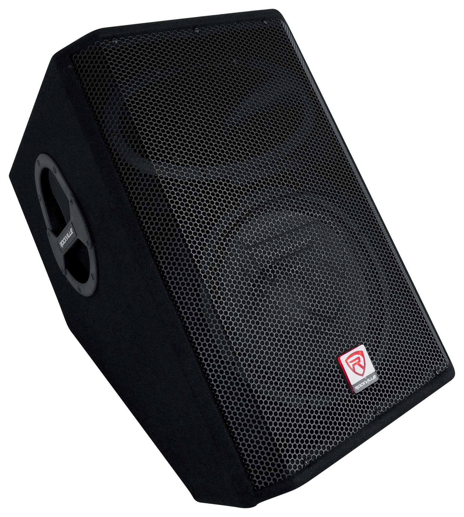 Rockville RSM12A V2 1000W 2-Way Powered Stage Monitor Speaker, 12 Woofer, Clear Audio, Durable Build, Versatile Inputs, for Live