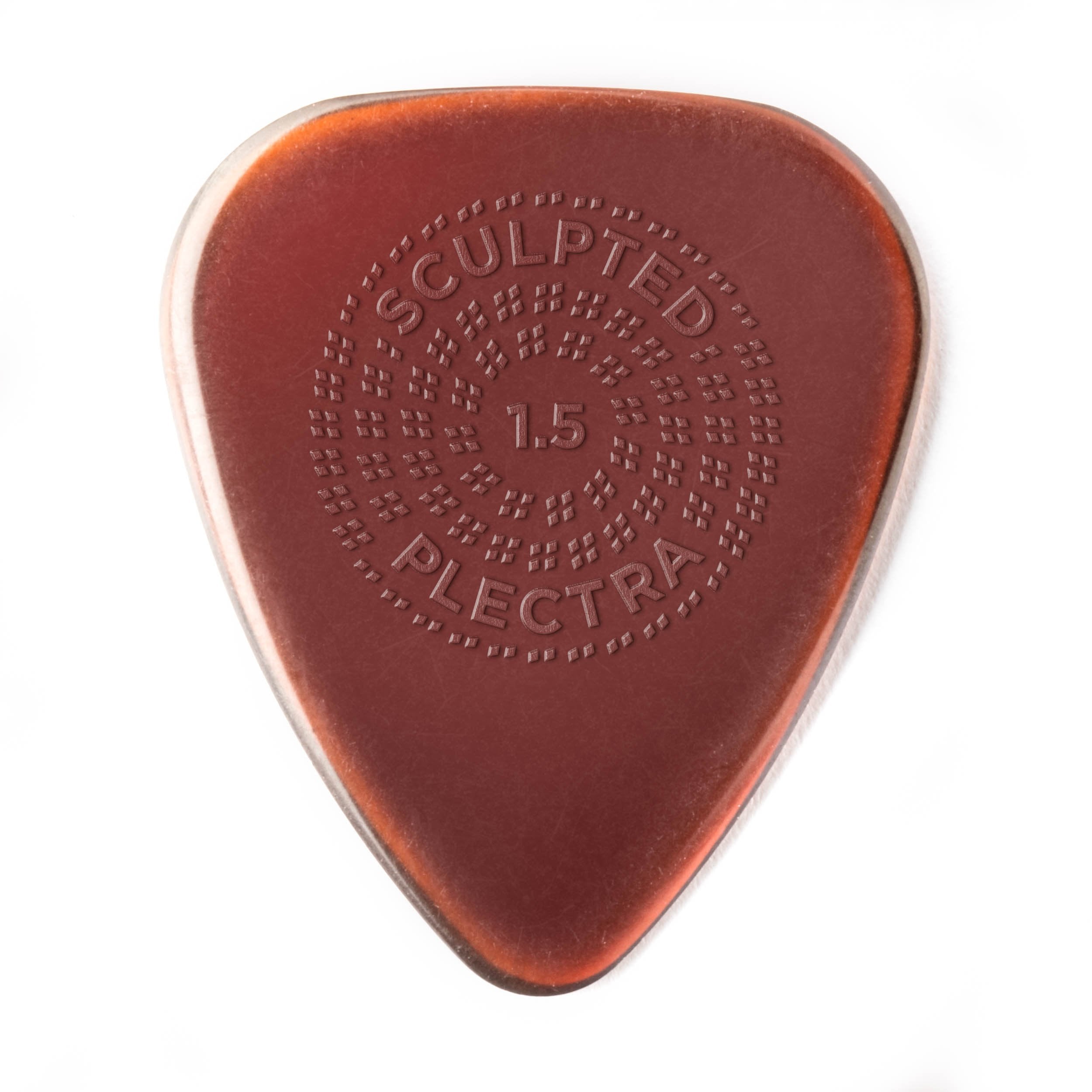 Jim Dunlop Primetone Standard 1.5mm Sculpted Plectra with Grip - 12 Pack
