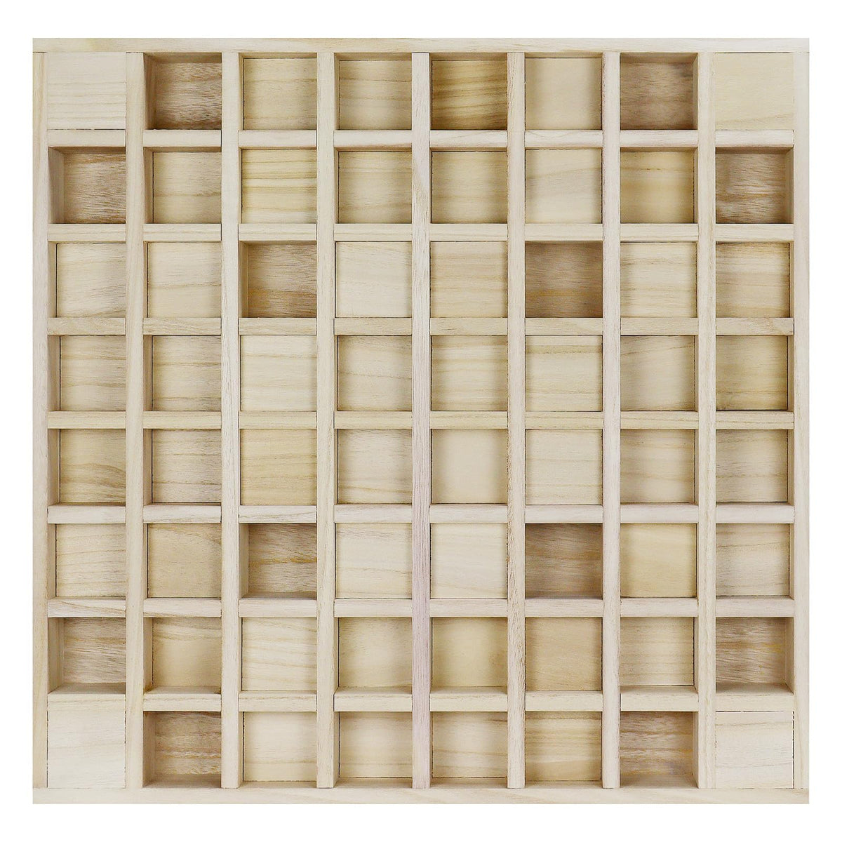 Bxi Wood Sound Diffuser - 24 X 24 X 2.8 Inches Thick Acoustic Diffusion Panels Add Listening Room Musical Liveliness, Quadratic