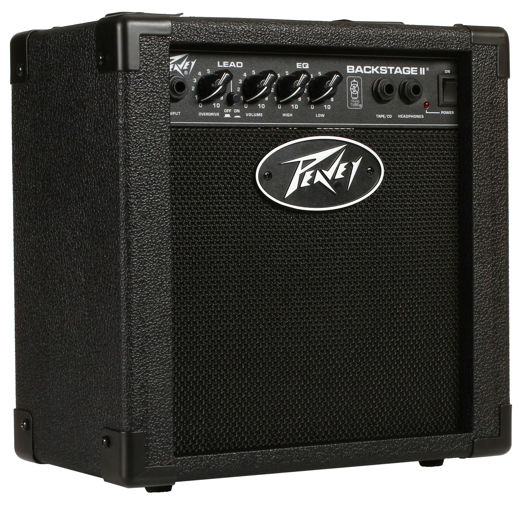 Peavey 10 W Guitar Amplifier - Compact Transtube Overdrive Practice Combo With 6 Speaker, 2-Band Eq, Aux & Headphone Jacks - Hom