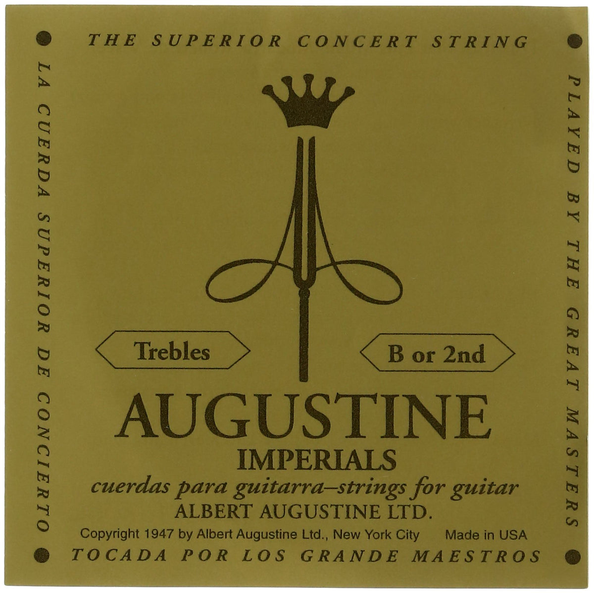 Augustine 650442 ''Imperial Label Single H/B2'' String For Classic Guitar
