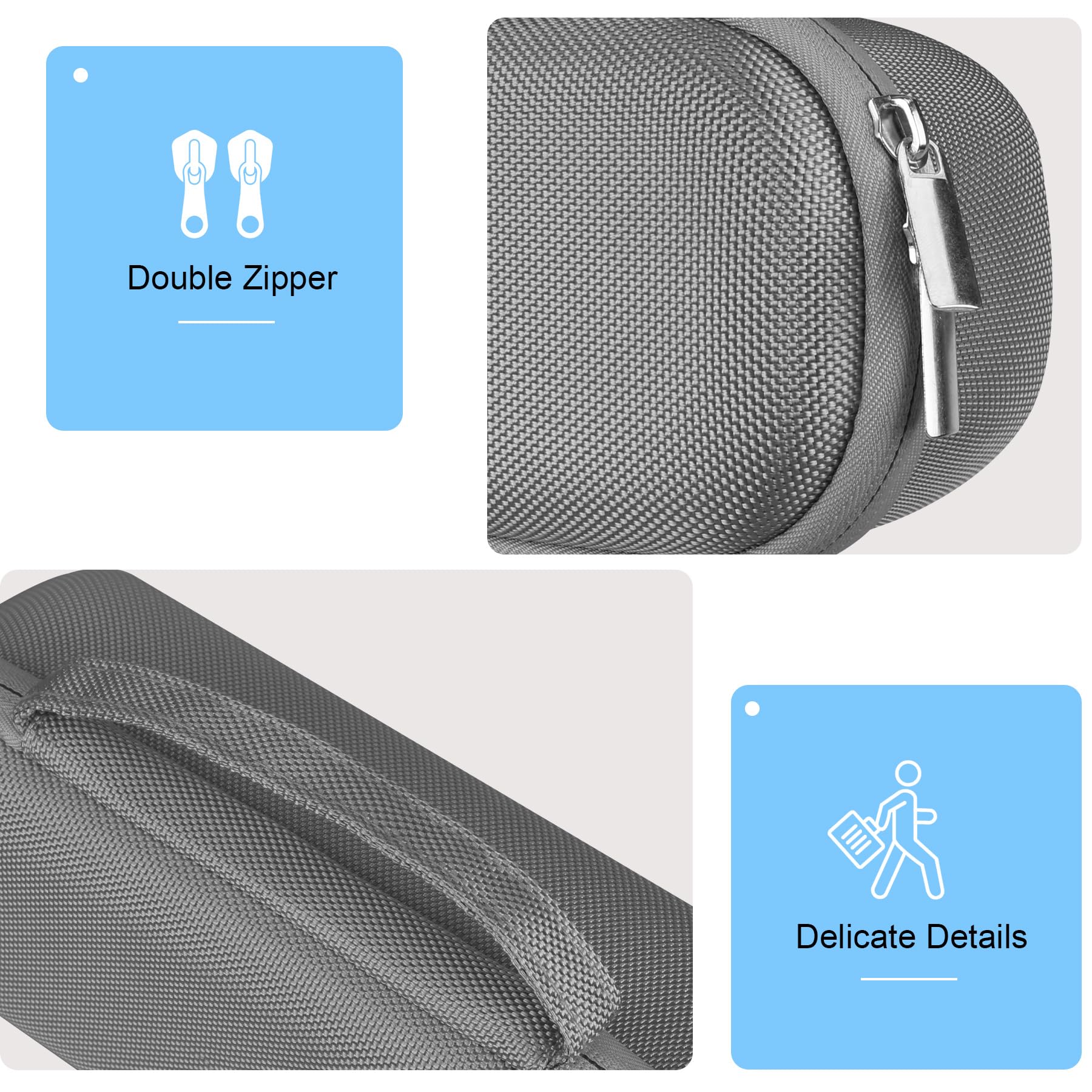 RAIALL Carrying Case for Beats Pill x Kim Kardashian - Wireless Bluetooth Speaker, Beats Pill Speaker Portable Case Holder, Extr