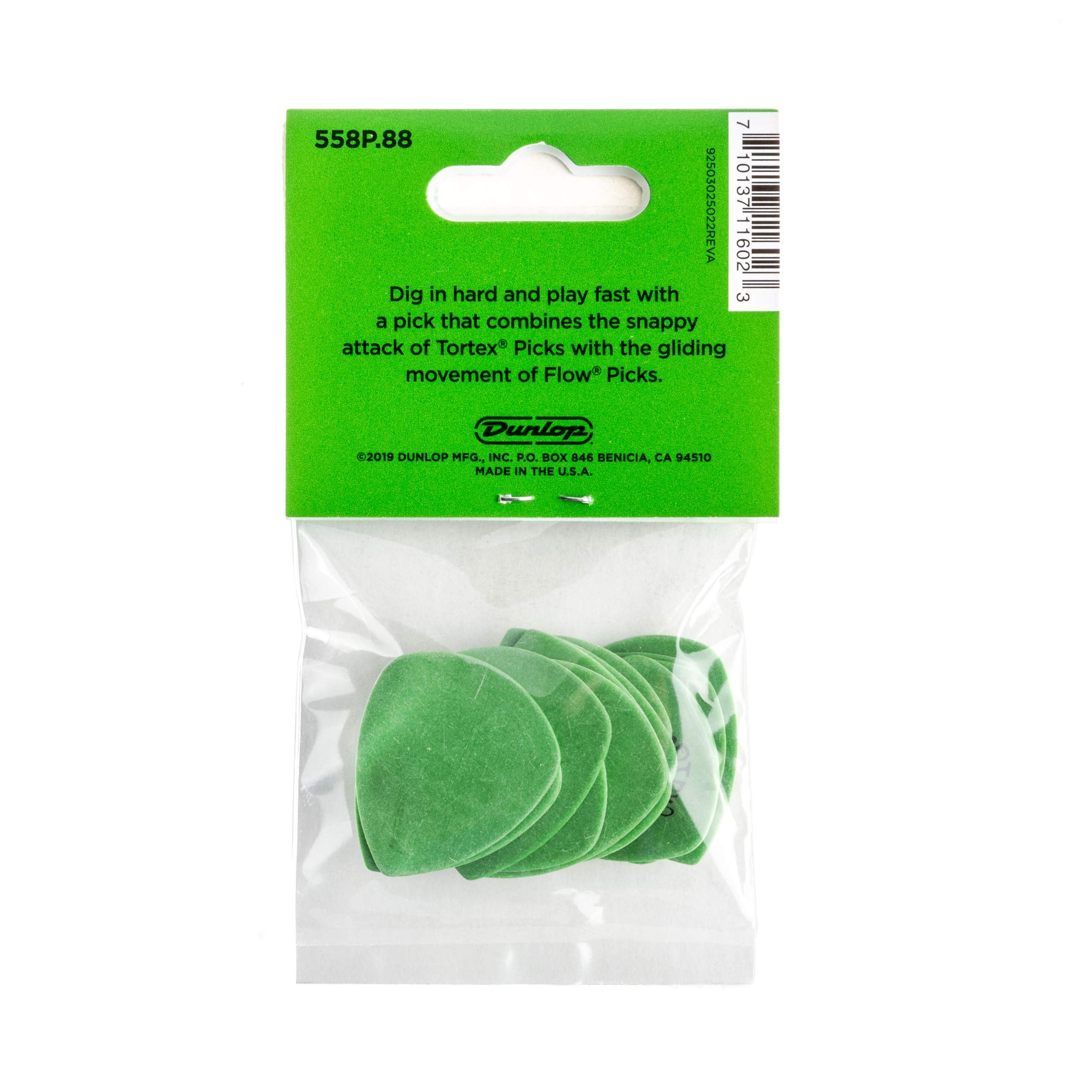 Dunlop Tortex Flow Standard .88mm Guitar Picks