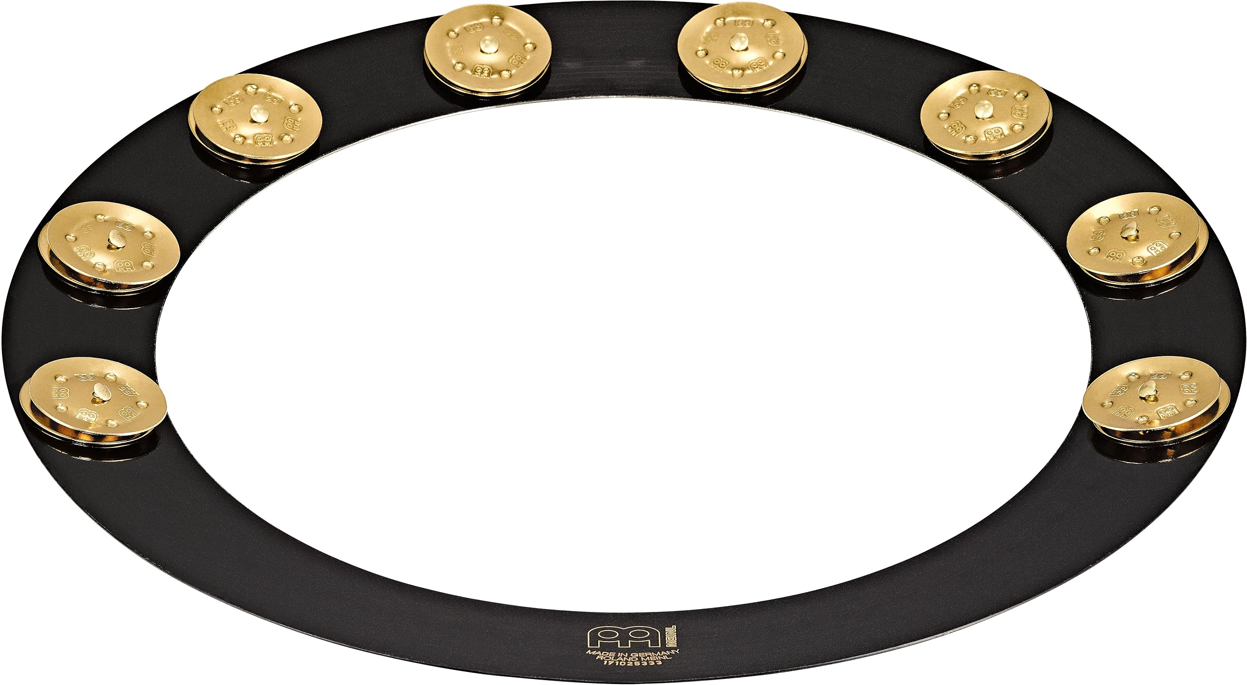 Meinl Cymbals Backbeat Pro 14 Tambourine with Steel Jingles (BBP14)