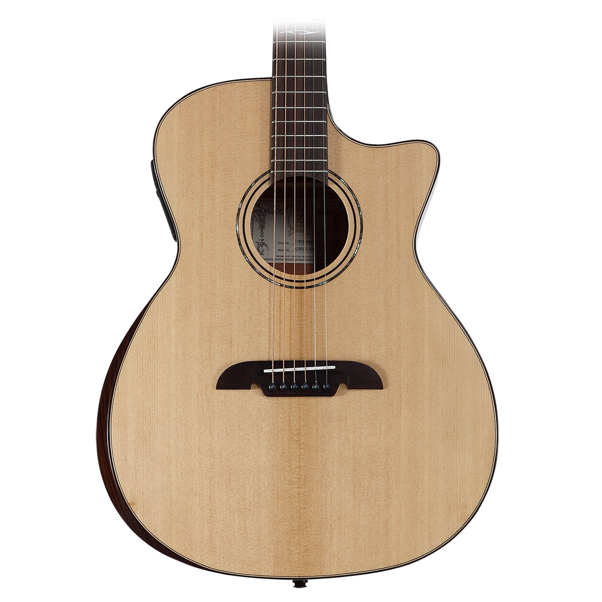 Alvarez 6 String Acoustic-Electric Guitar, Grand Auditorium (AG60CEAR)