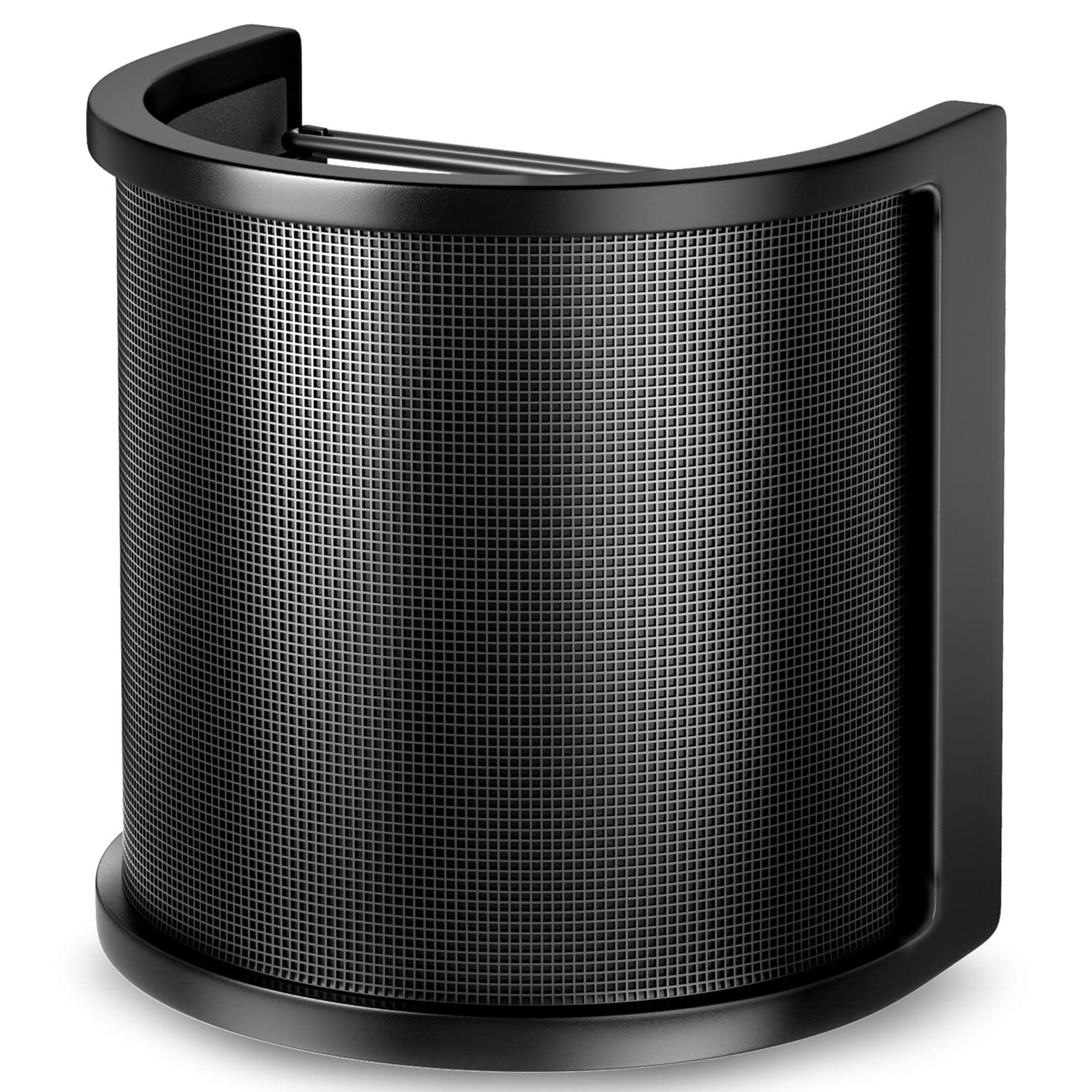 Pop Filter,PEMOTech [Upgraded Three Layers] Metal Mesh & Foam & Etamine Layer Microphone Pop Filter,Microphone Windscreen Cover,