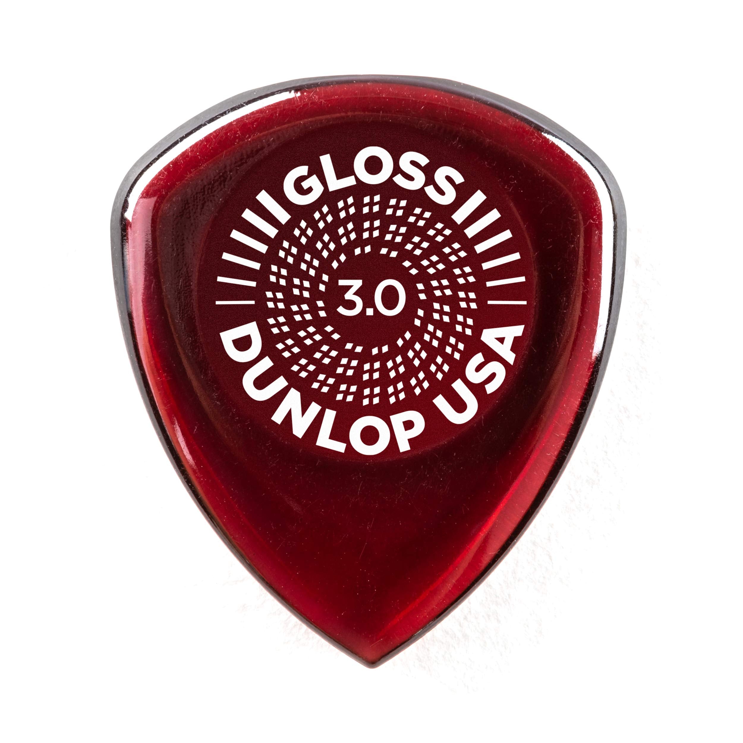 Jim Dunlop Flow Gloss 3.0mm Guitar Picks-3 Pack
