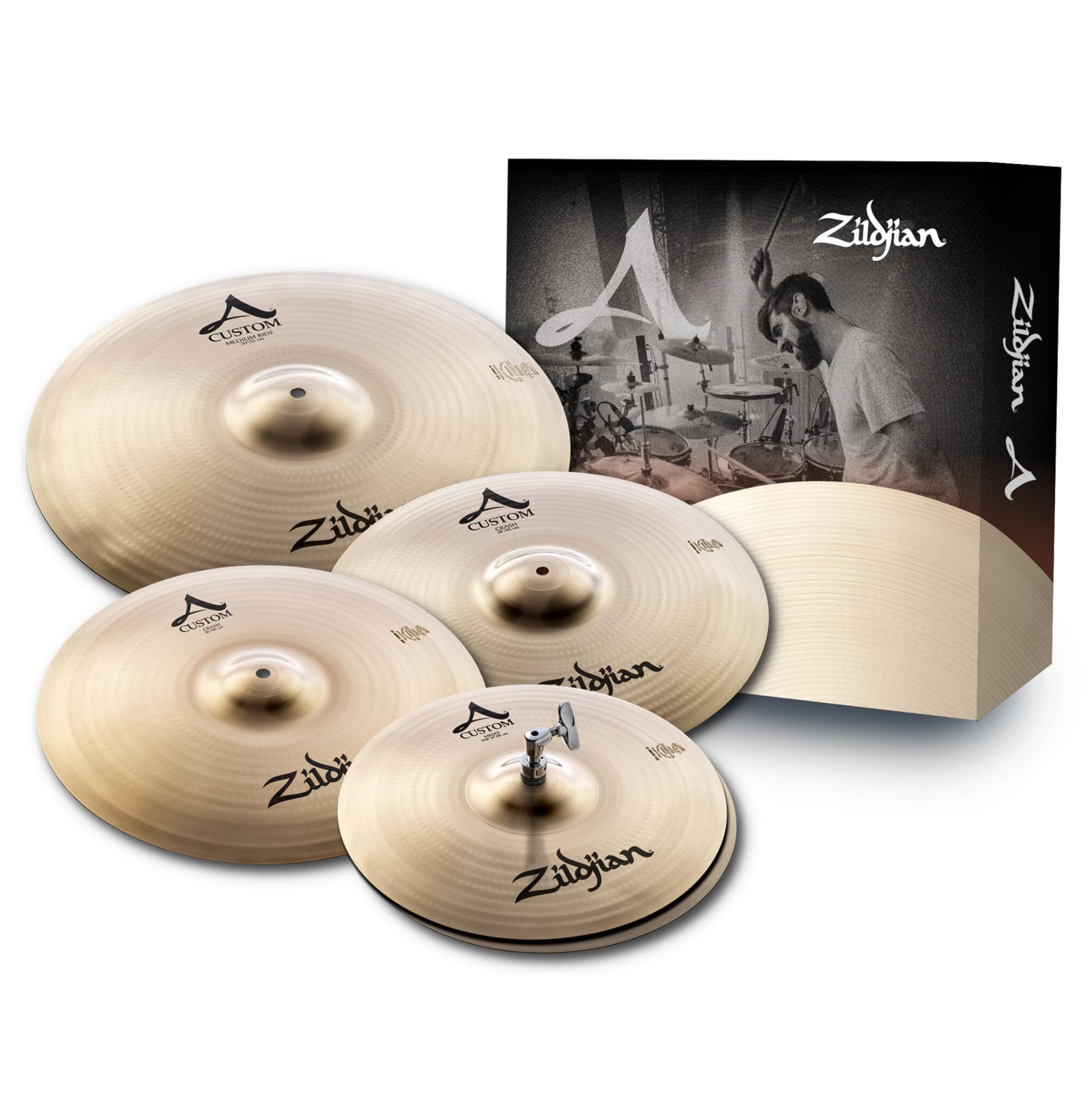 Zildjian A20579-11 A Custom Cymbal Set