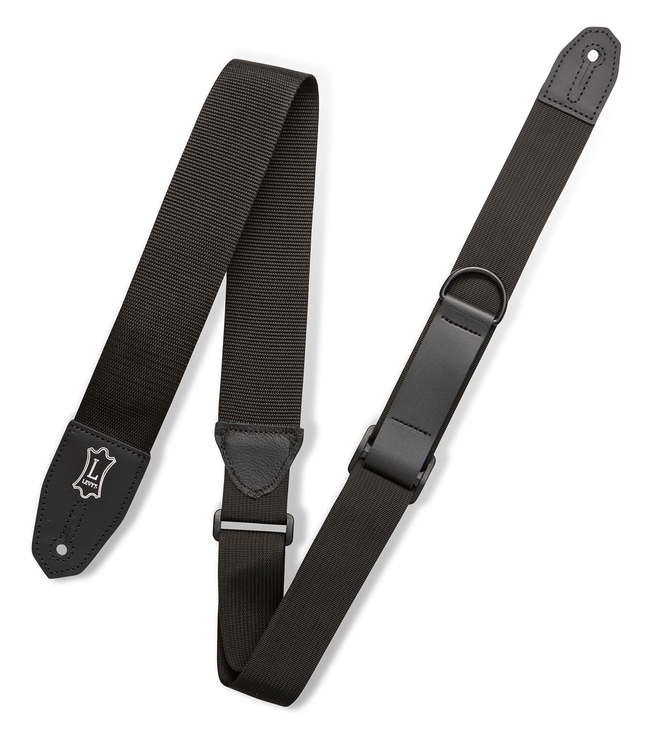 Levy'S Leathers Guitar Strap (Mrhp-Blk)
