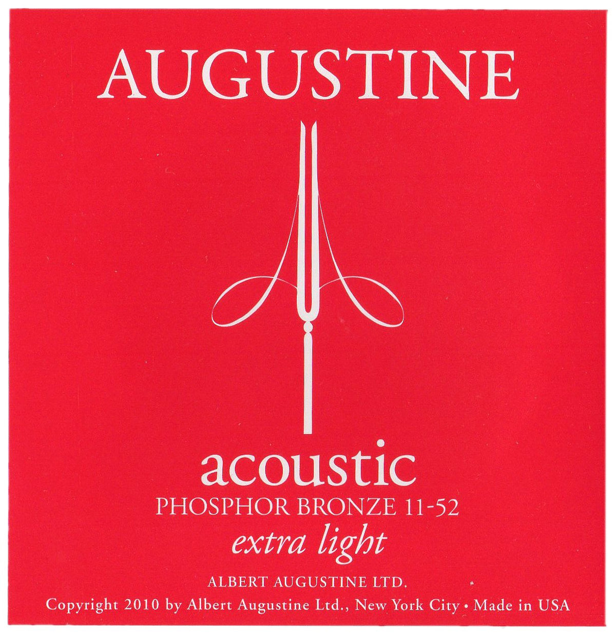 Aa Augustine Acoustic Guitar Strings (Hlacousticexlight)