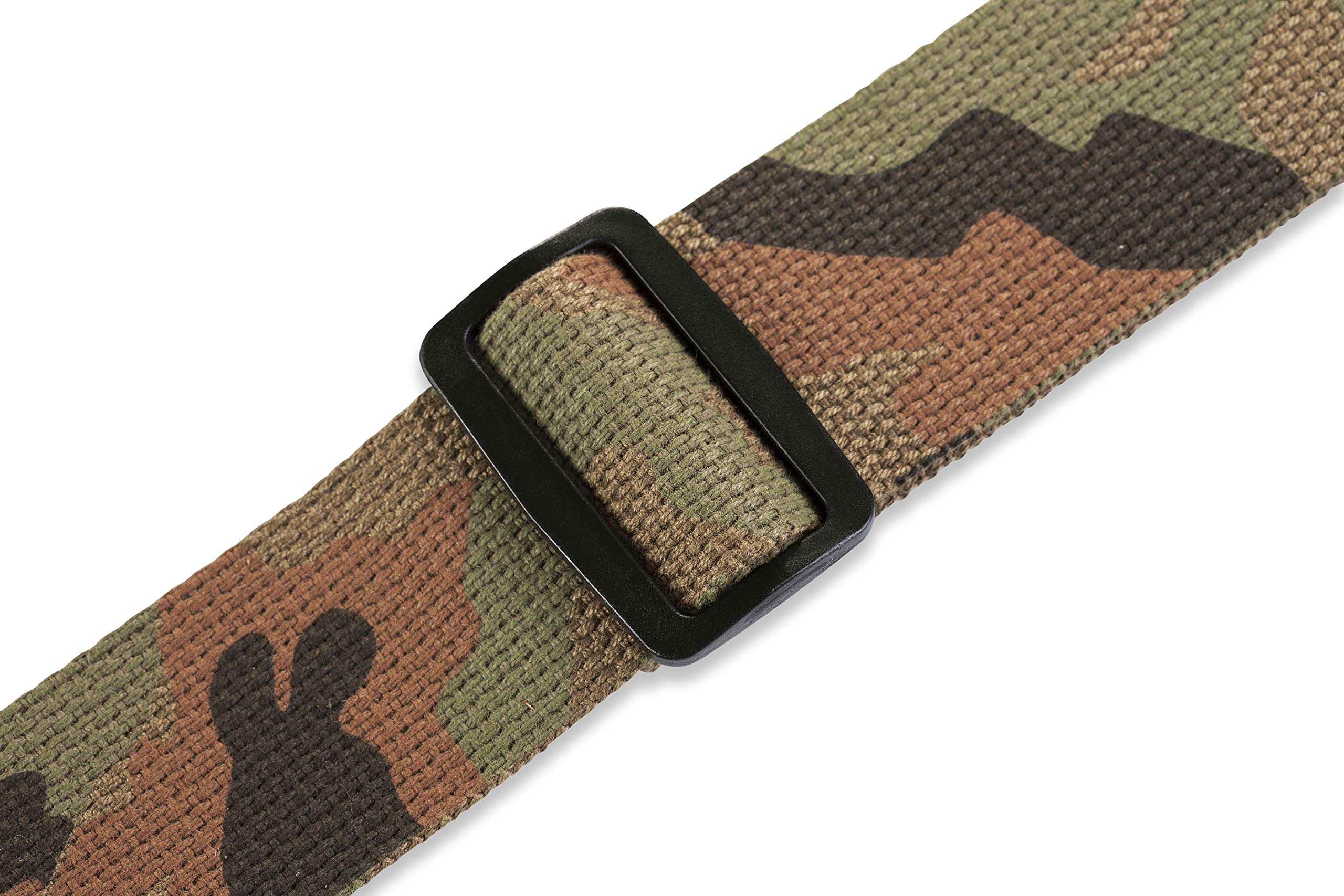 Levy's Leathers MSSC8-CAM Signature Series Cotton Guitar Strap, Camouflage