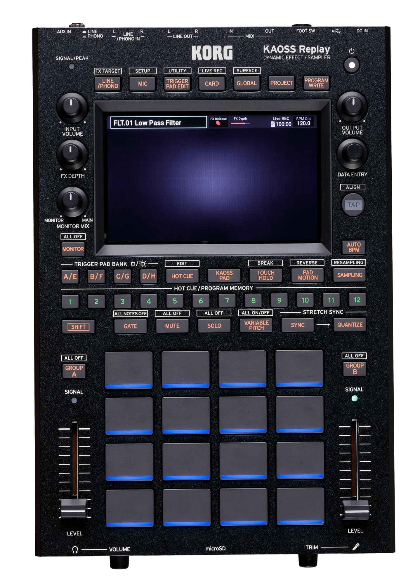 Korg KAOSS Replay Dynamic Effects & Sampler