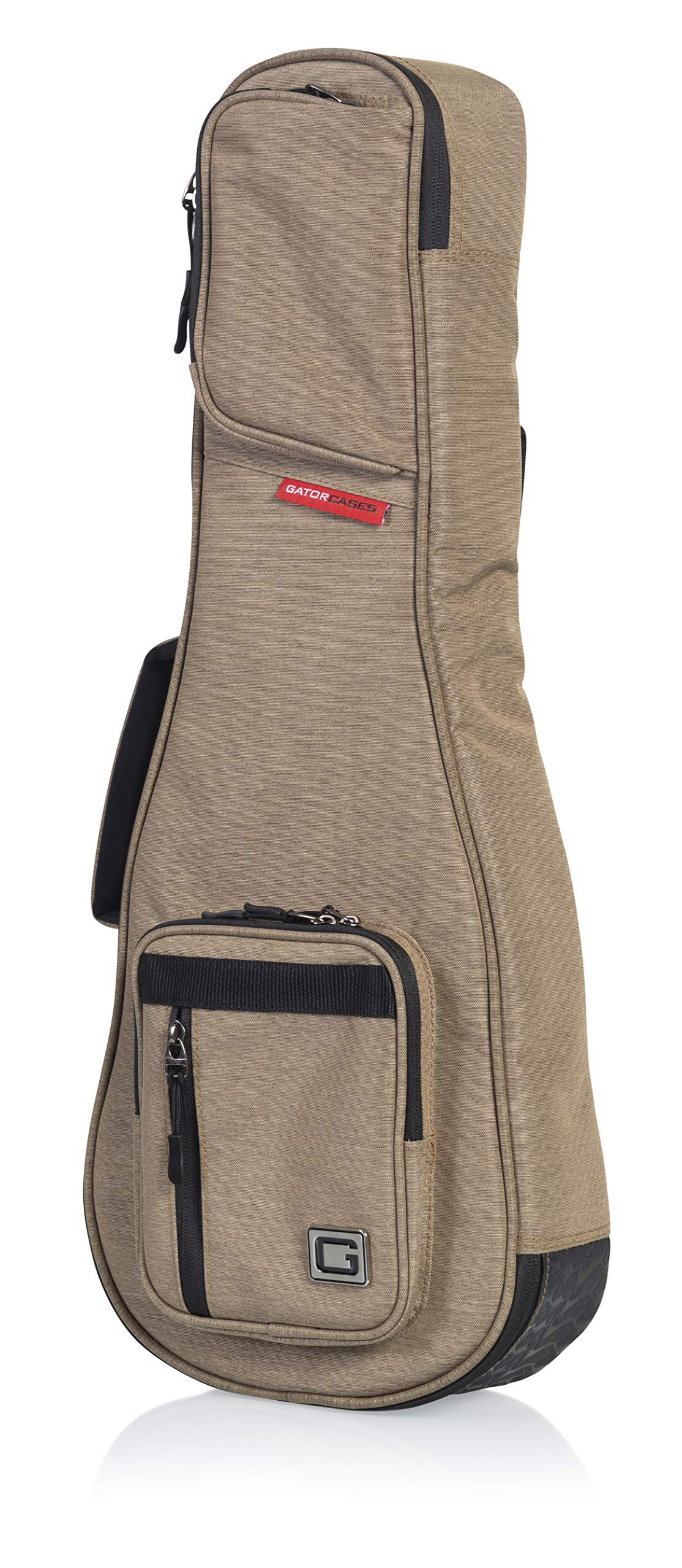 Gator Cases Transit Series Concert Ukulele Gig Bag; Tan Exterior (GT-UKE-CON-TAN)