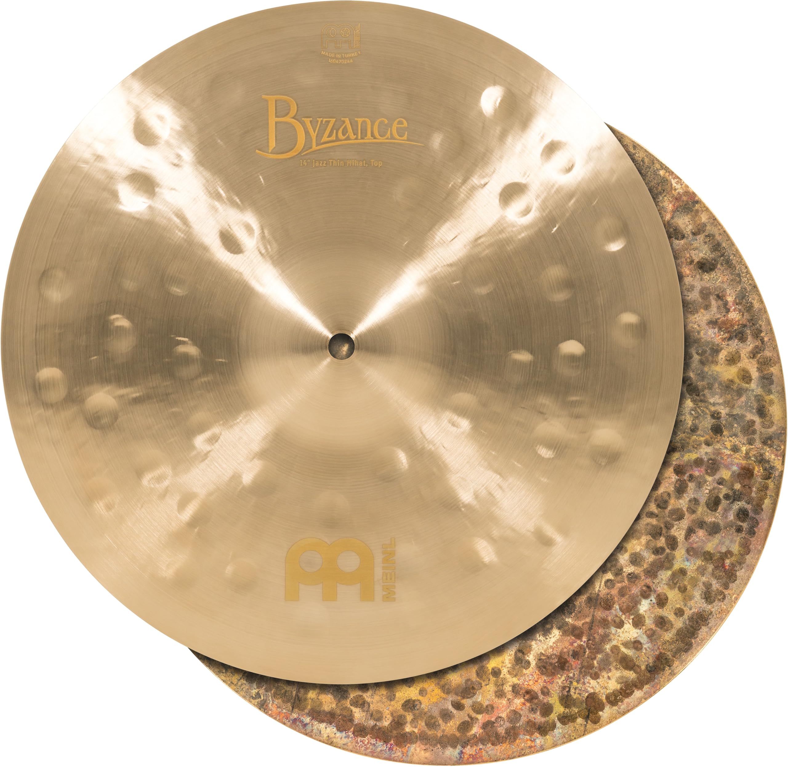 Meinl Cymbals B14JTH Byzance 14-Inch Jazz Thin Hi-Hat Cymbal Pair (VIDEO)