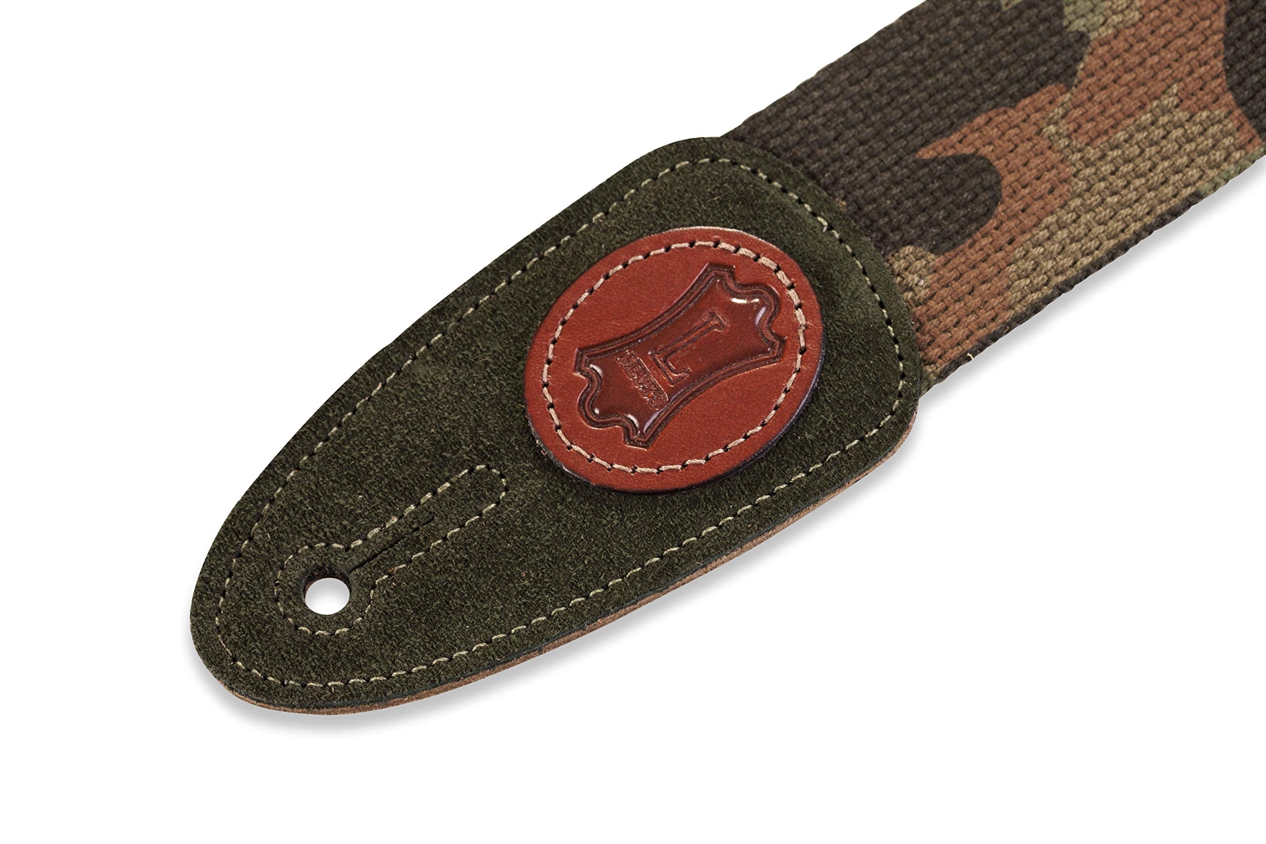 Levy's Leathers MSSC8-CAM Signature Series Cotton Guitar Strap, Camouflage