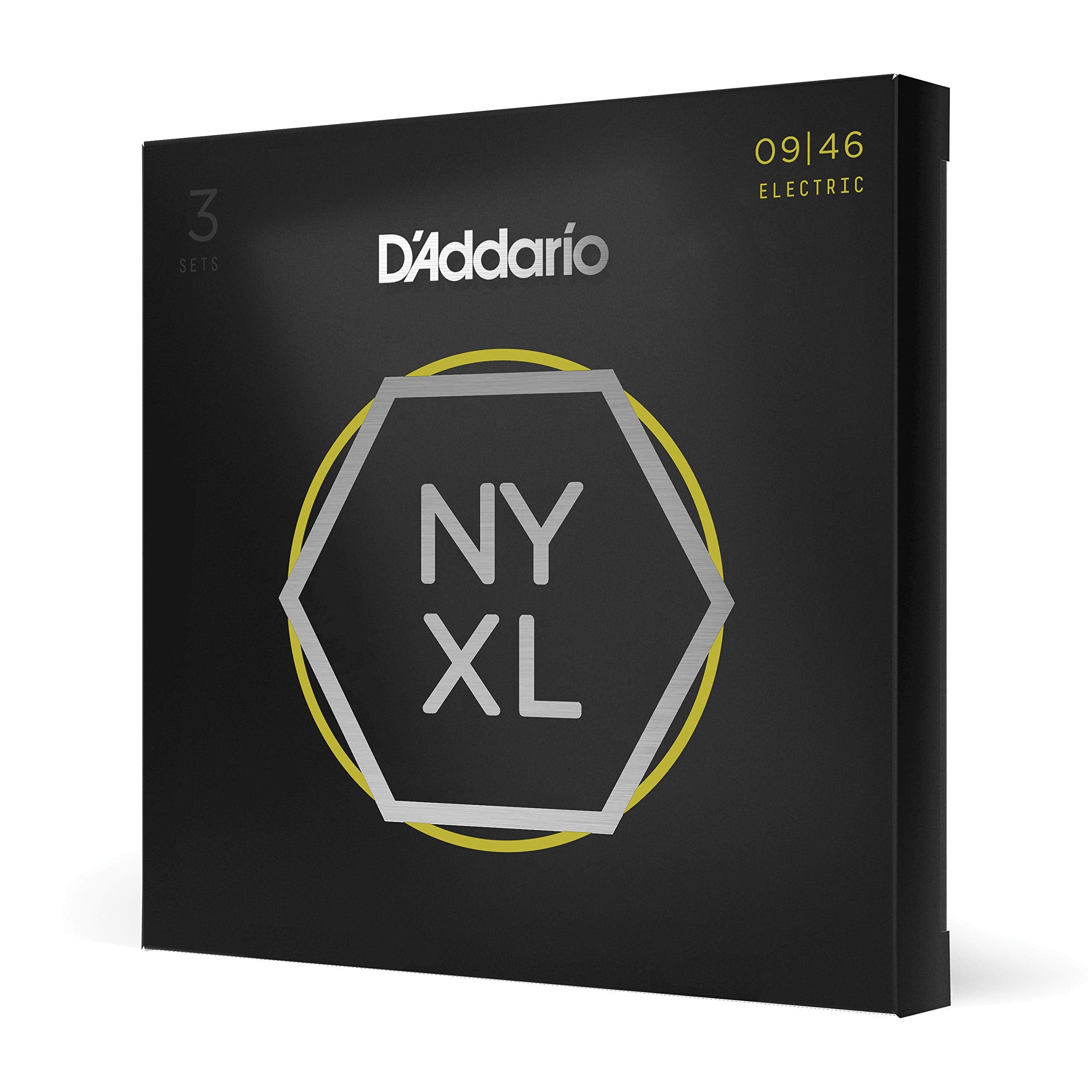 D'Addario Guitar Strings - Nyxl Electric Guitar Strings - Nyxl0946-3P - Unrivaled Strength, Tuning Stability, Enhanced Mid-Range