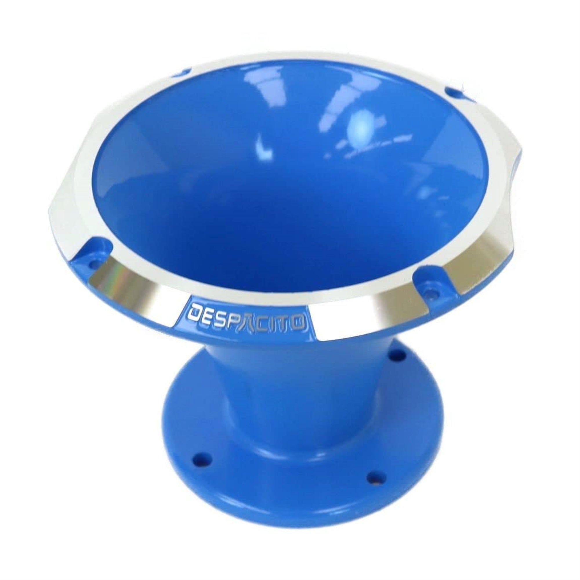 Circular Despacito Aluminum Bolt-On High Frequency Horn Flare Blue With2-In Throat