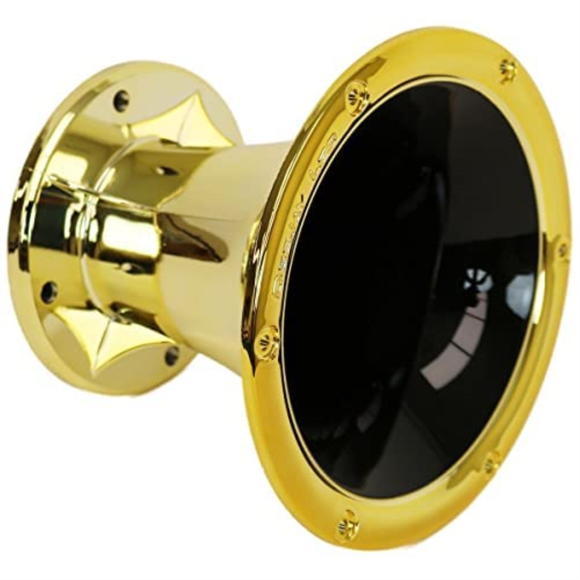 Deejayled 2'' Bolt On Horn Black Green