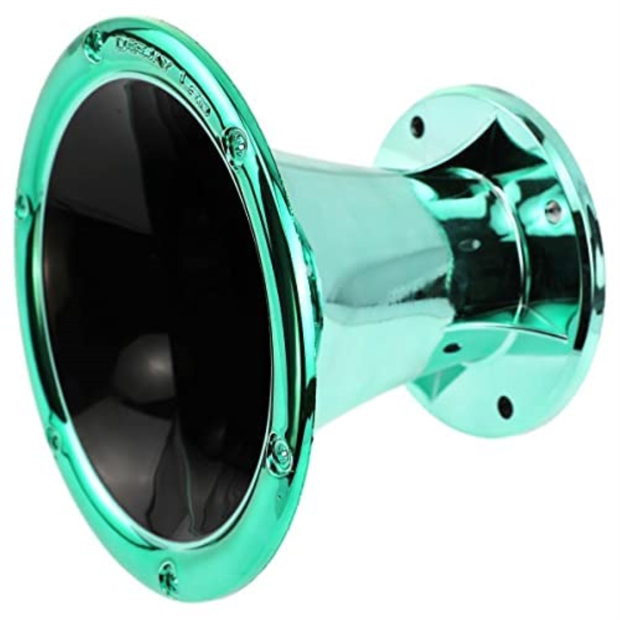 Deejayled 2'' Bolt On Horn White Green
