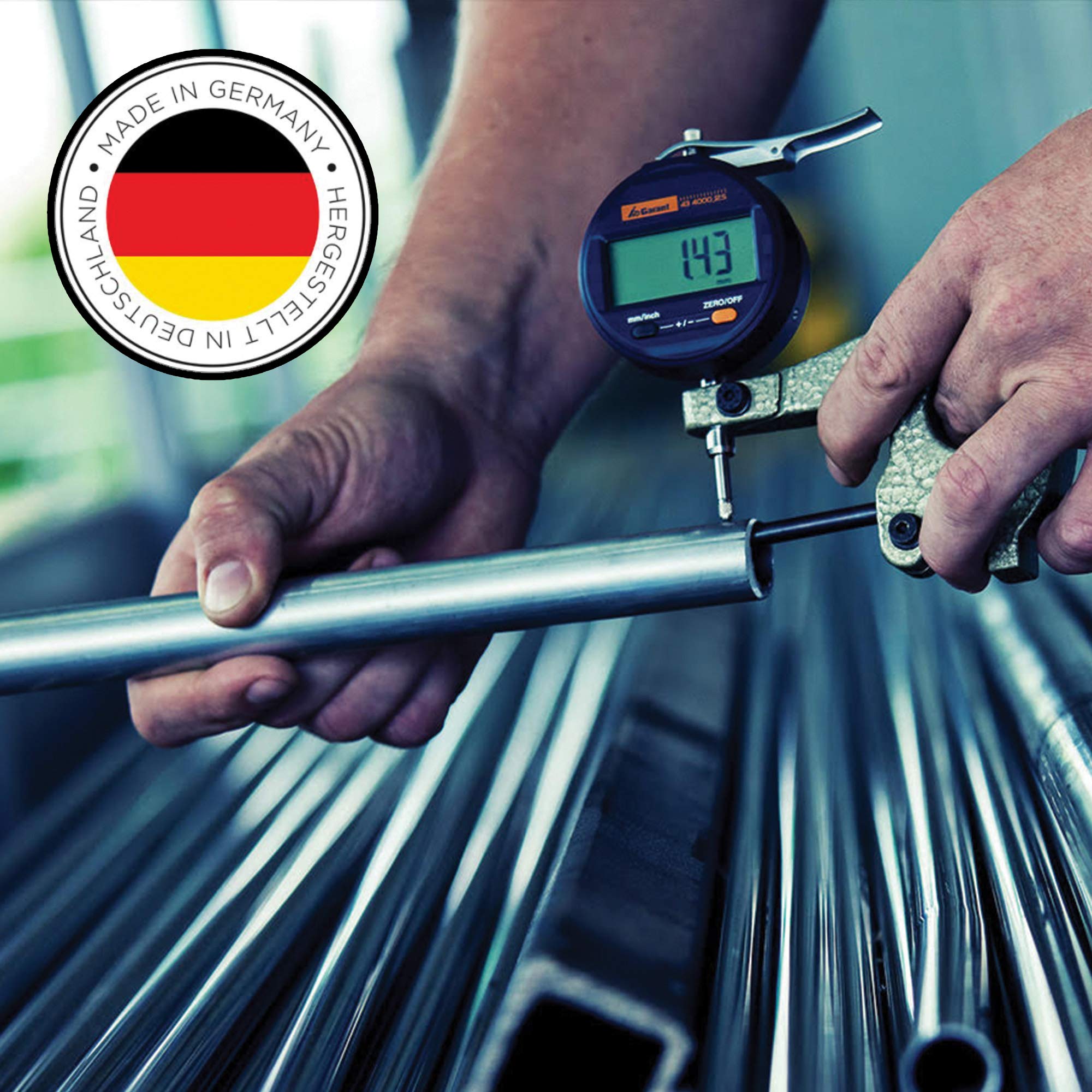 K&M - Knig & Meyer 21140.500.55 - Two-Piece Telescopic Boom Arm With 5/8'' Thread - Smooth, Silent and Scratch Free Position Cha