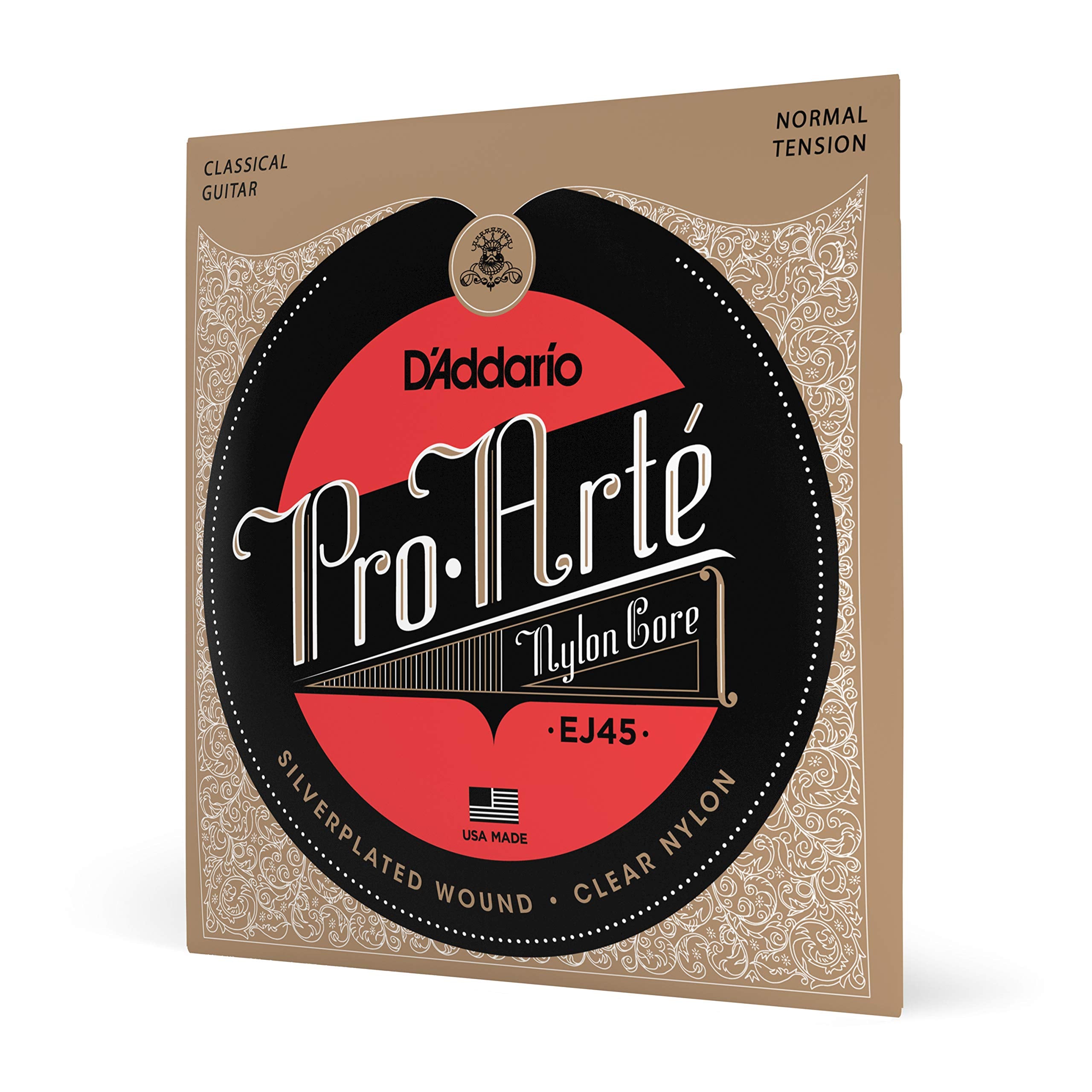 Daddario Pro-Arte Nylon Classical Guitar Strings, Normal Tension (Ej45)