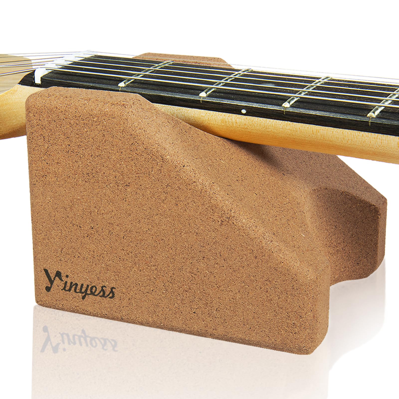 Guitar Neck Rest, Natural Cork Guitar Neck Support Pillow Cradle Holder, String Instrument Luthier Tool For String Changing, Rep