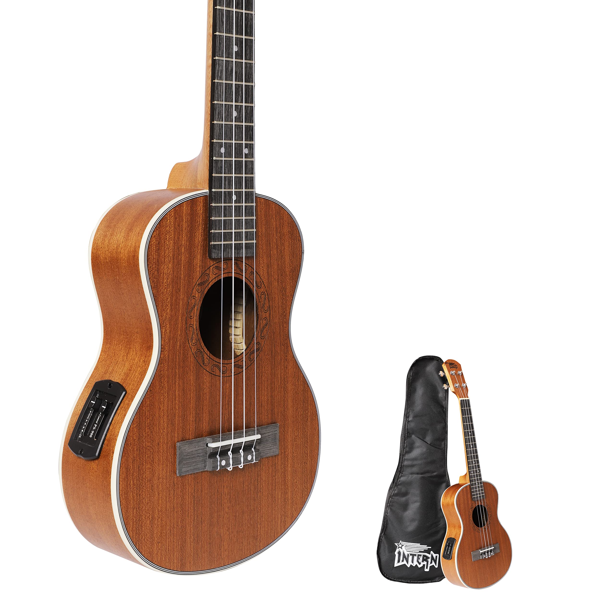 Intern Soprano Ukulele With Bag (Custom Natural)