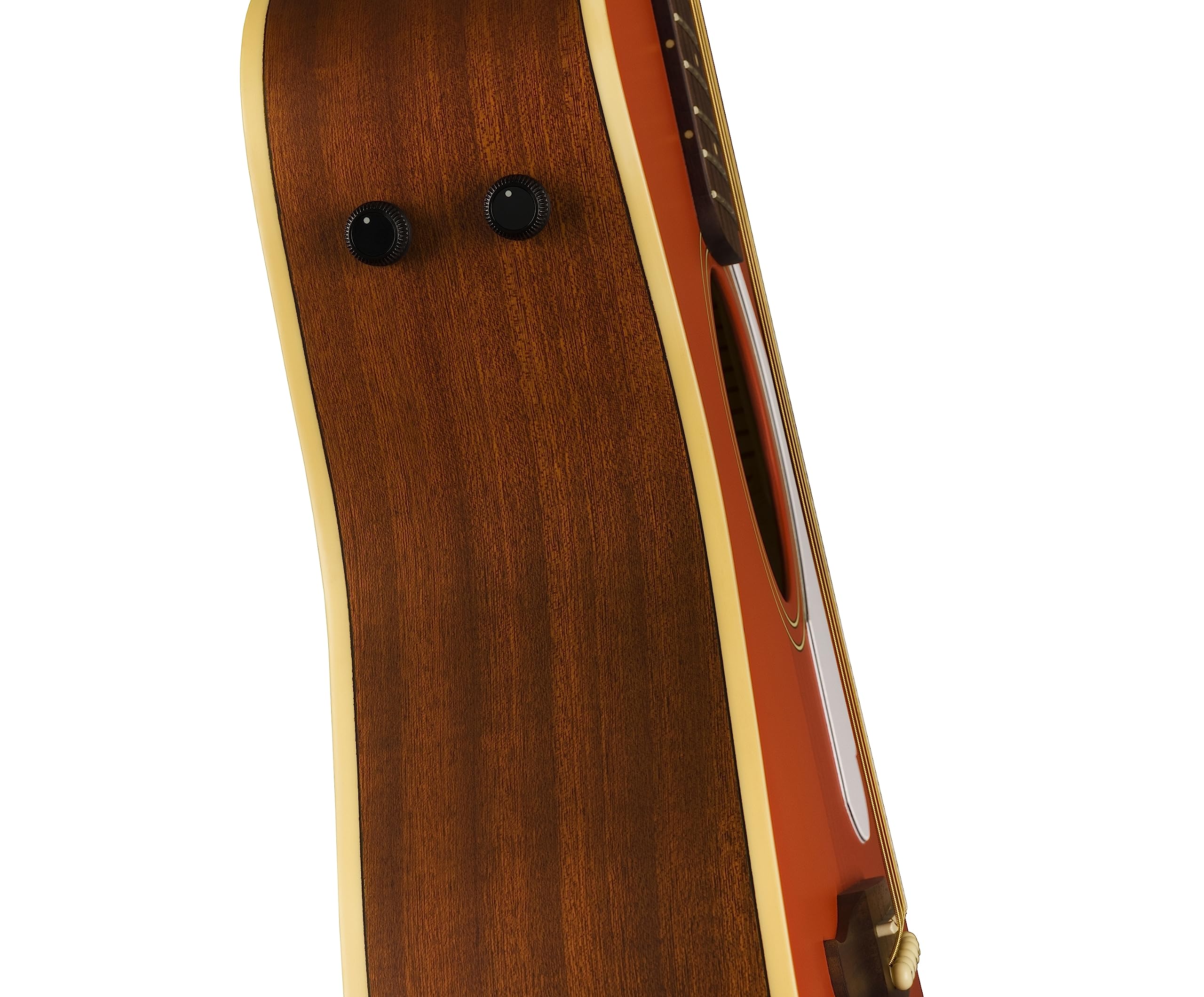 Fender 6 String Acoustic Guitar, Right-Hand, Fiesta Red (0970722540)