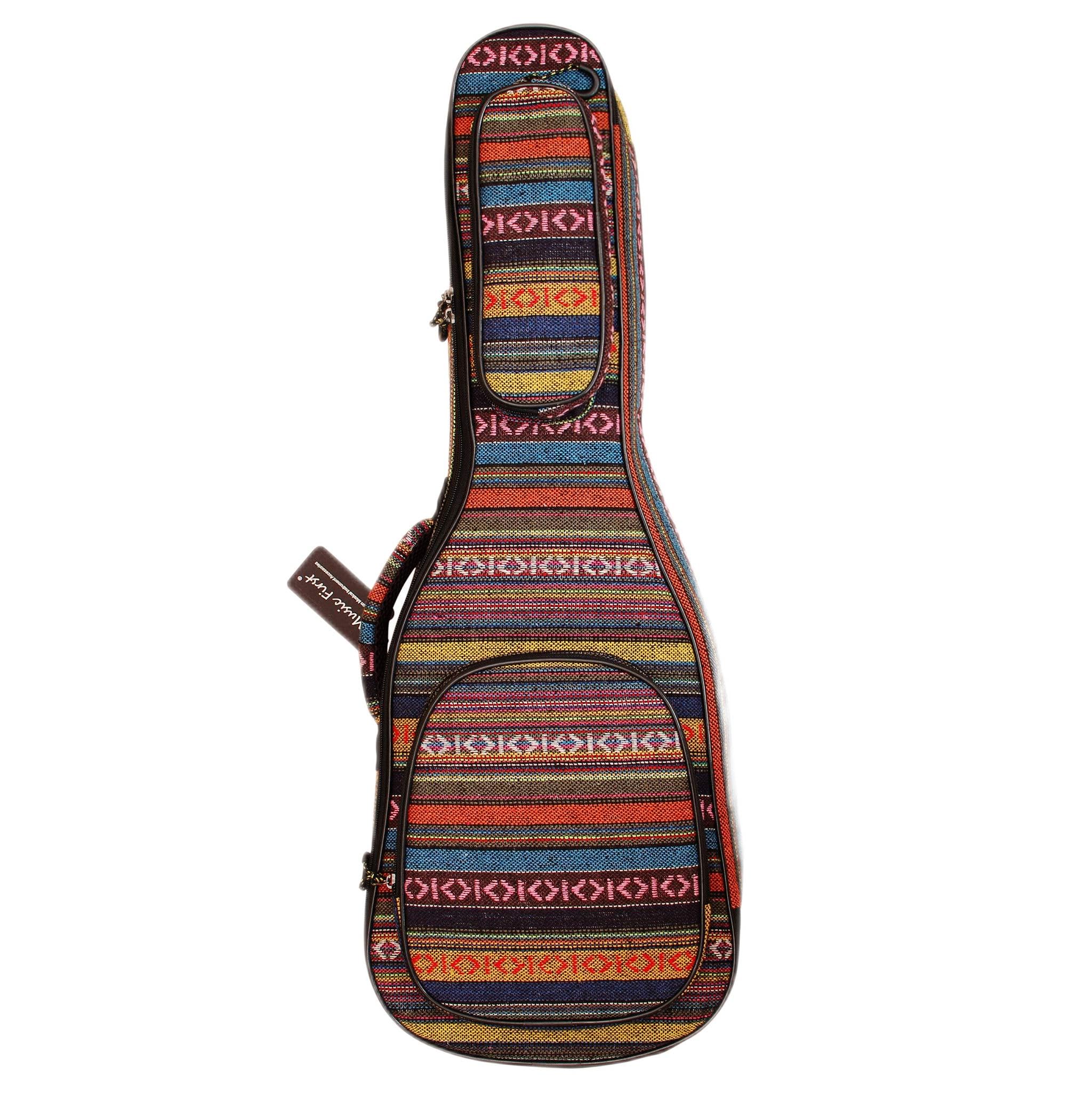 Music First Original Design 0.6'' (15Mm) Thick Padded Country Style Guitalele, 26-29'' Guitar Case & Bag