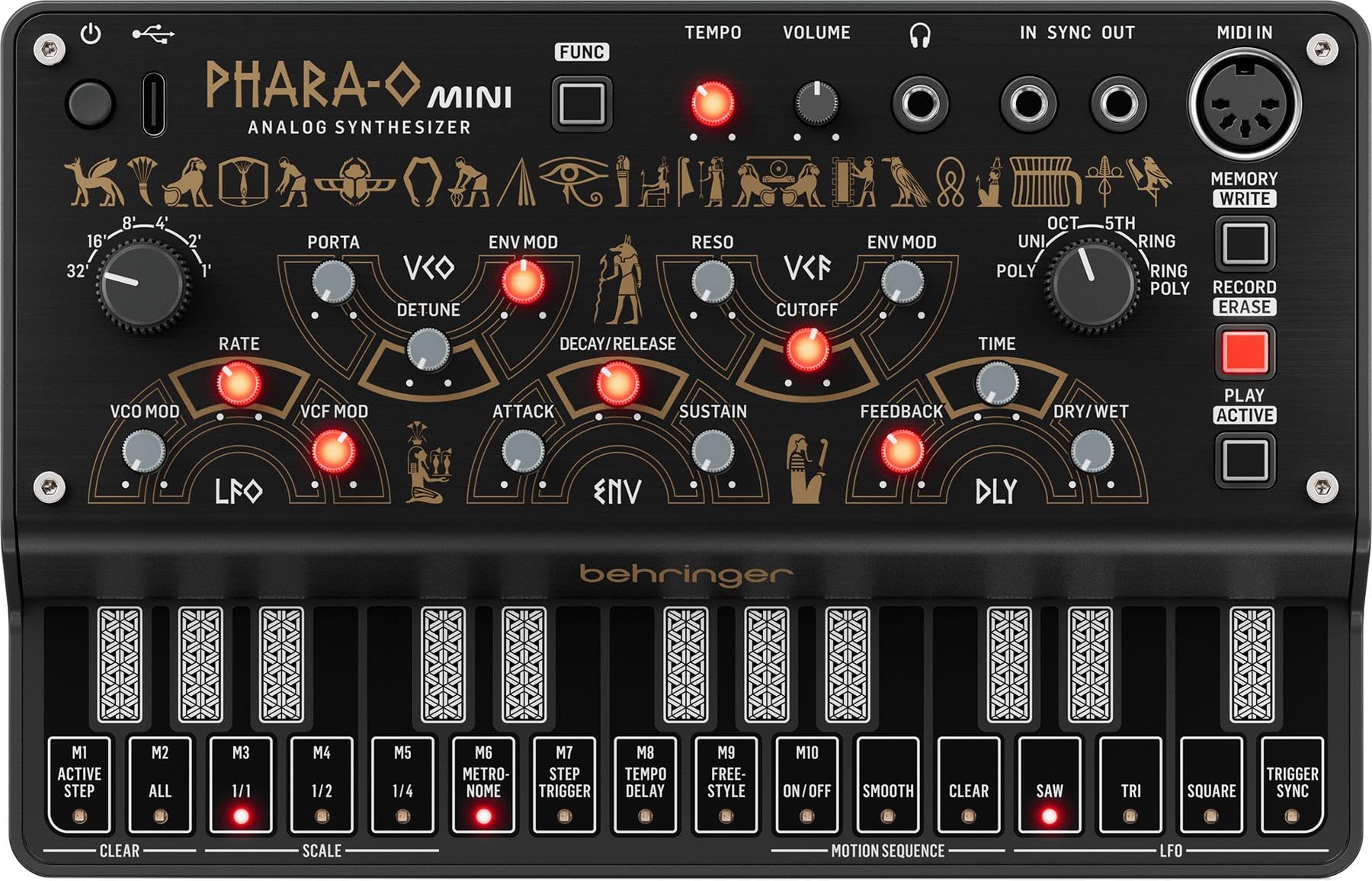 Behringer Phara-O Mini Polyphonic Analog Synthesizer