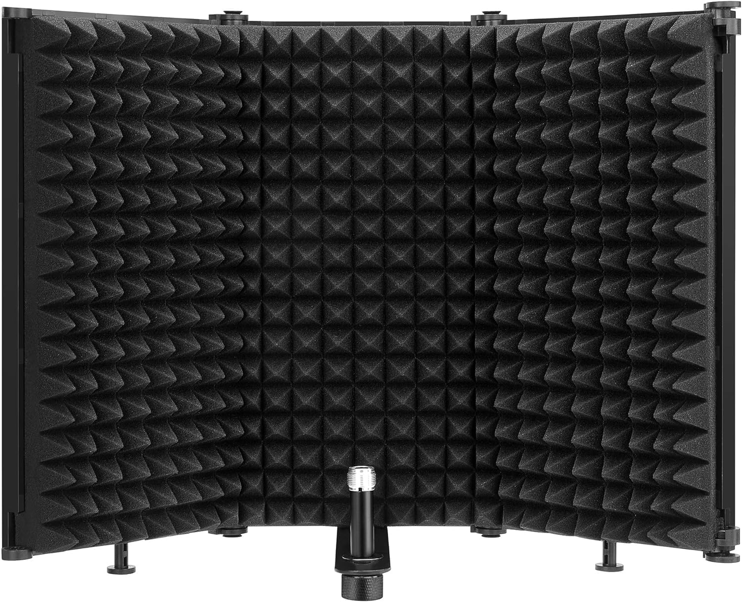 Device Of Urban Infotech Microphone Isolation Shield Sound Proof Foam Vocal Booth Panel Reflection Filter For Mic For Studio Rec