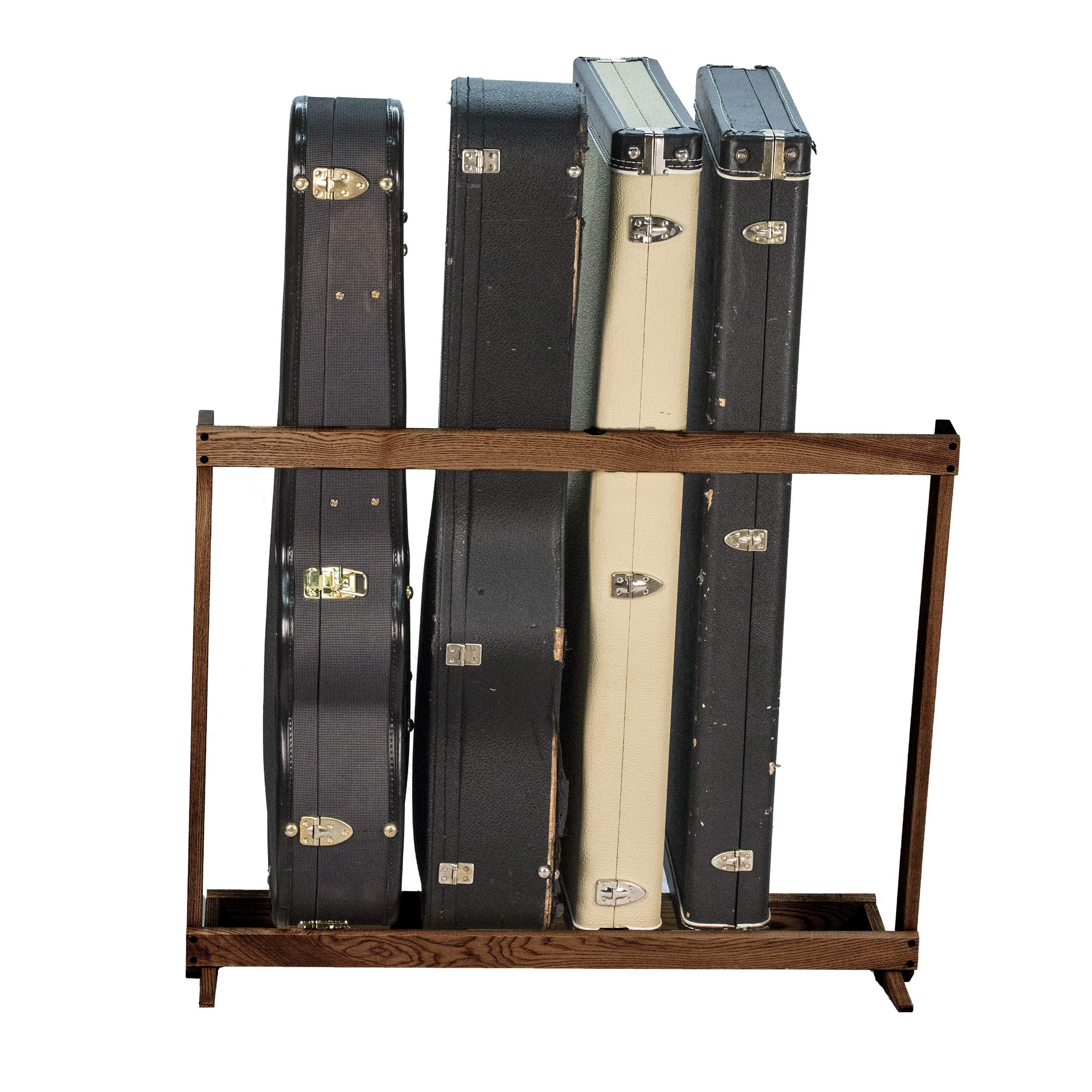 String Swing Walnut Guitar Case Rack for Electric and Acoustic, CC29-BW