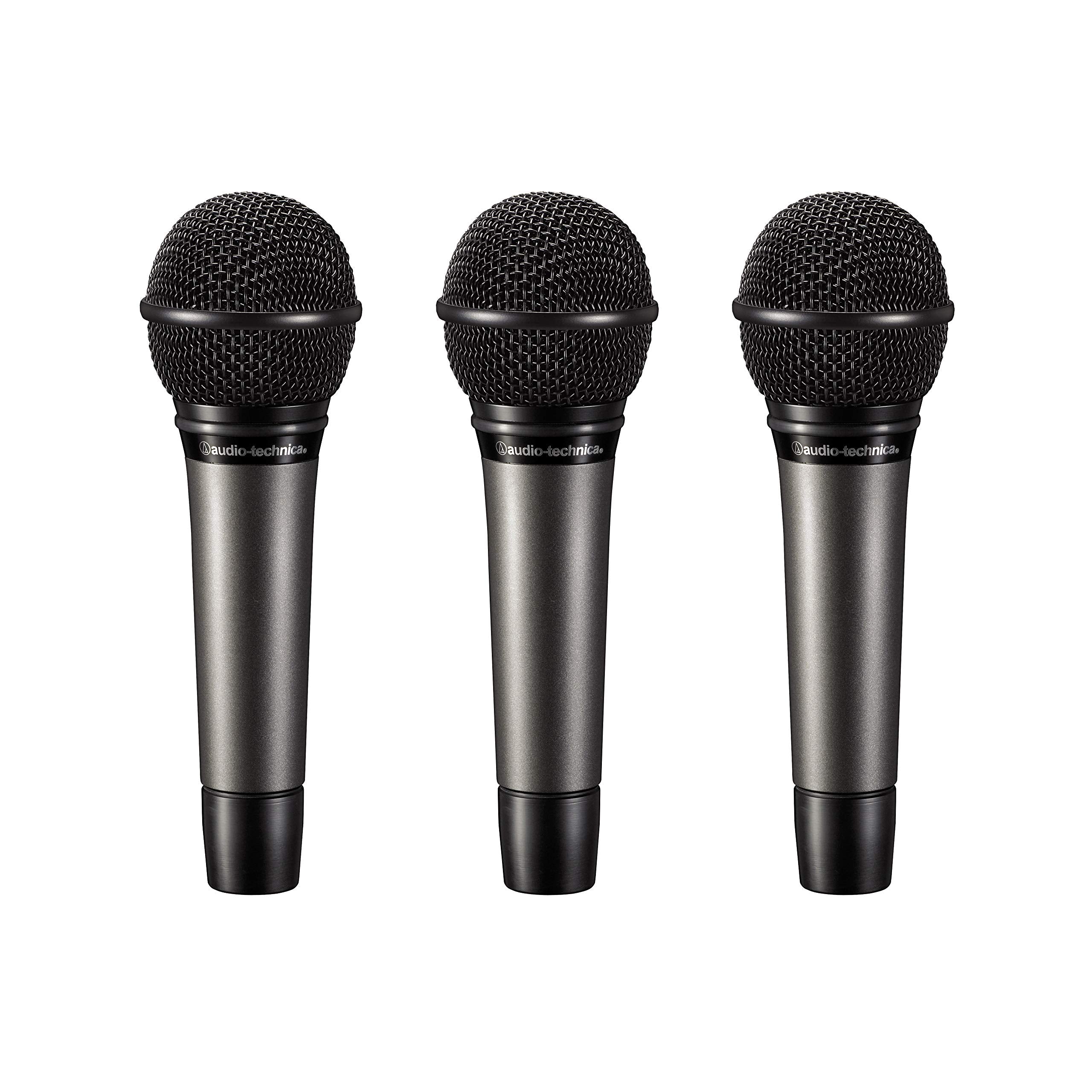 Audio-Technica ATM510PK Dynamic Cardioid Handheld Vocal Microphones (3 Pack)