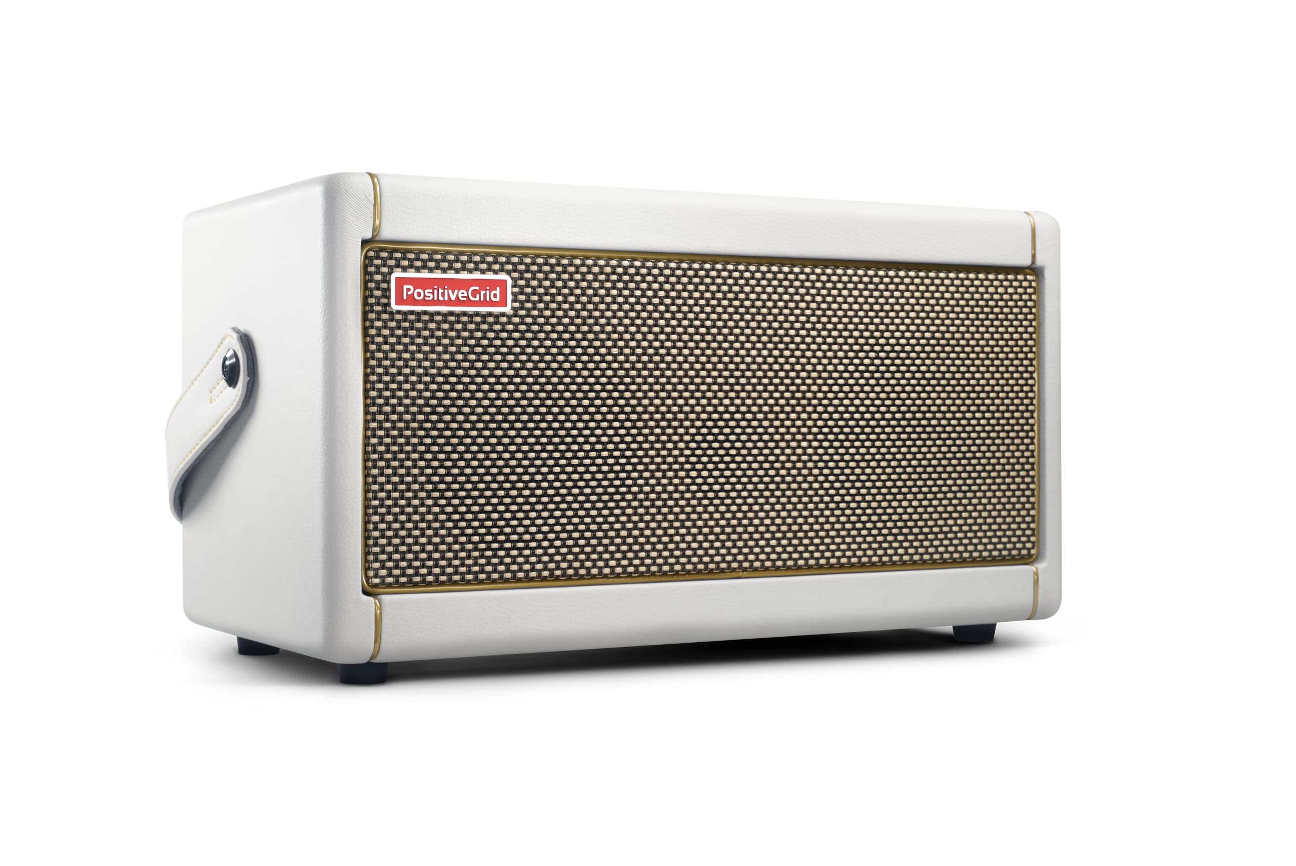 Positive Grid Spark Pearl Guitar Amplifier Electric, Bass And Acoustic Guitar 40-Watt Combo Practice Amp With Spark Mobile App (