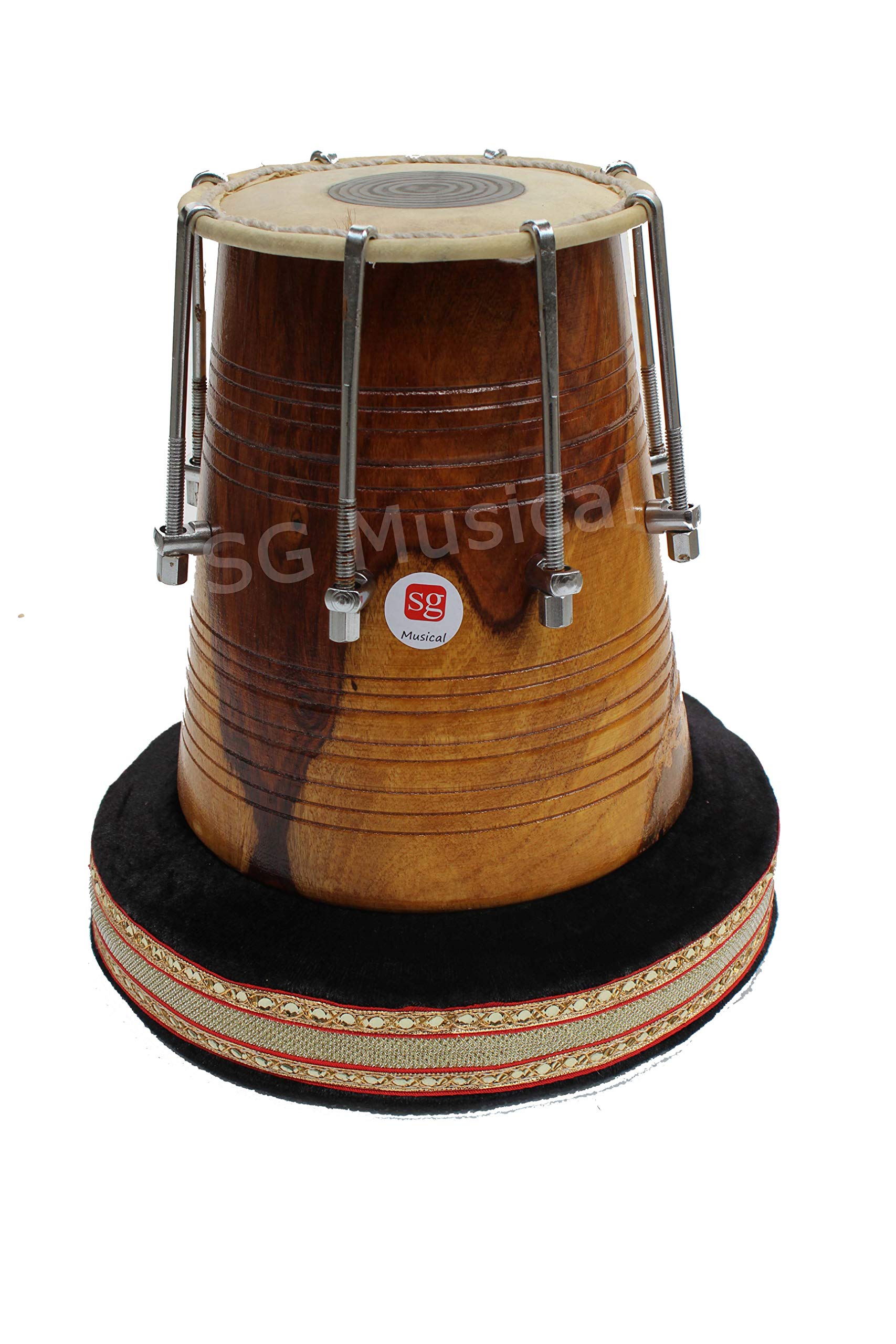 Sg Musical High Pitch Bengali Tabla Khol/Dayan