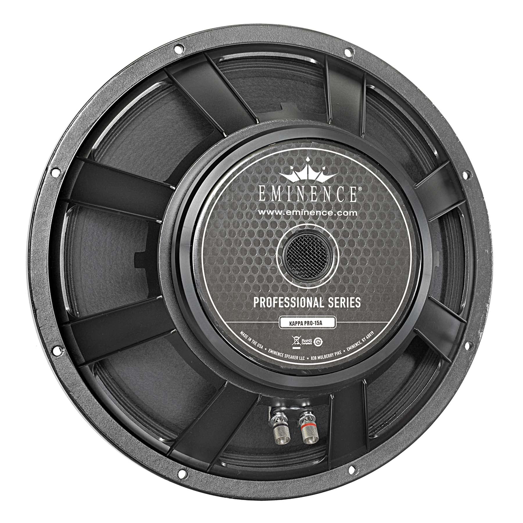 Eminence Professional Series Kappa Pro 15A 15 Pro Audio Speaker, 500 Watts at 8 Ohms