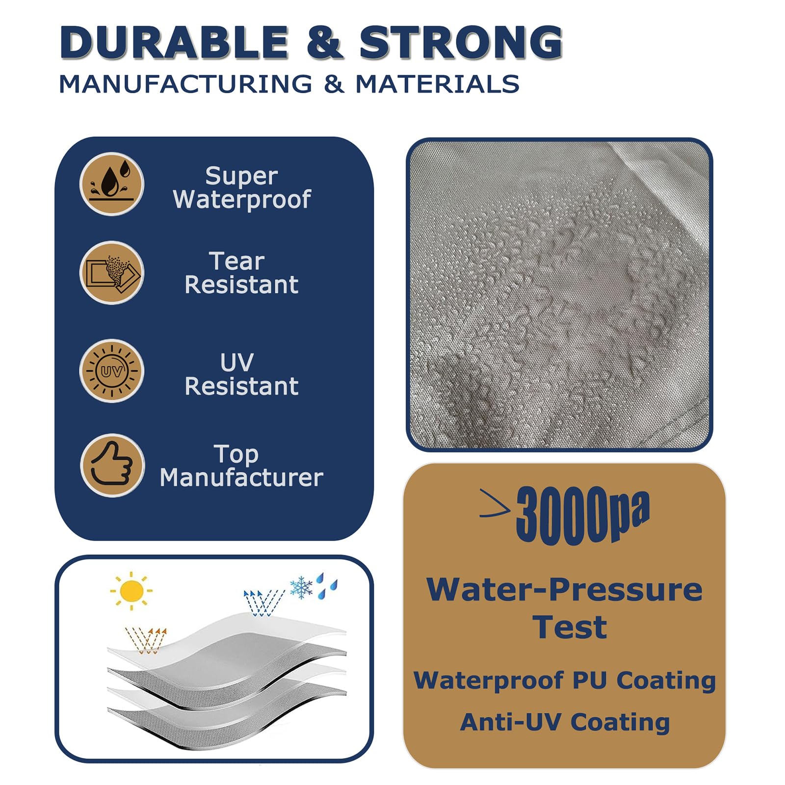 8 Inch Outdoor Speaker Cover, PA/DJ Lightweight Powered Speaker Cover Bag, Upright Powered Speaker Cover, Protective Cloth Cover