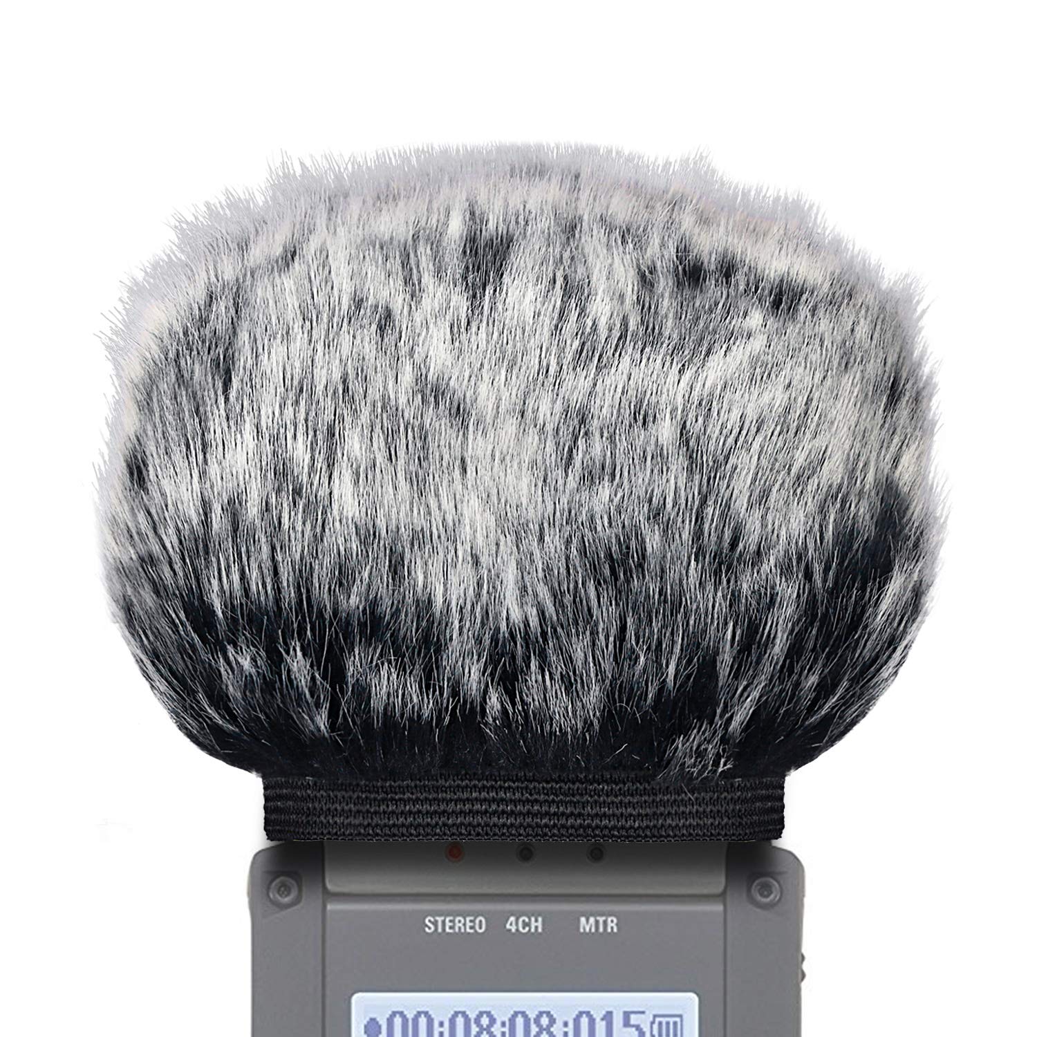 SUNMON Microphone Windscreen Muff for Zoom H4N Pro Portable Digital Recorders - Outdoor Mic Windshield Wind Cover Pop Filter