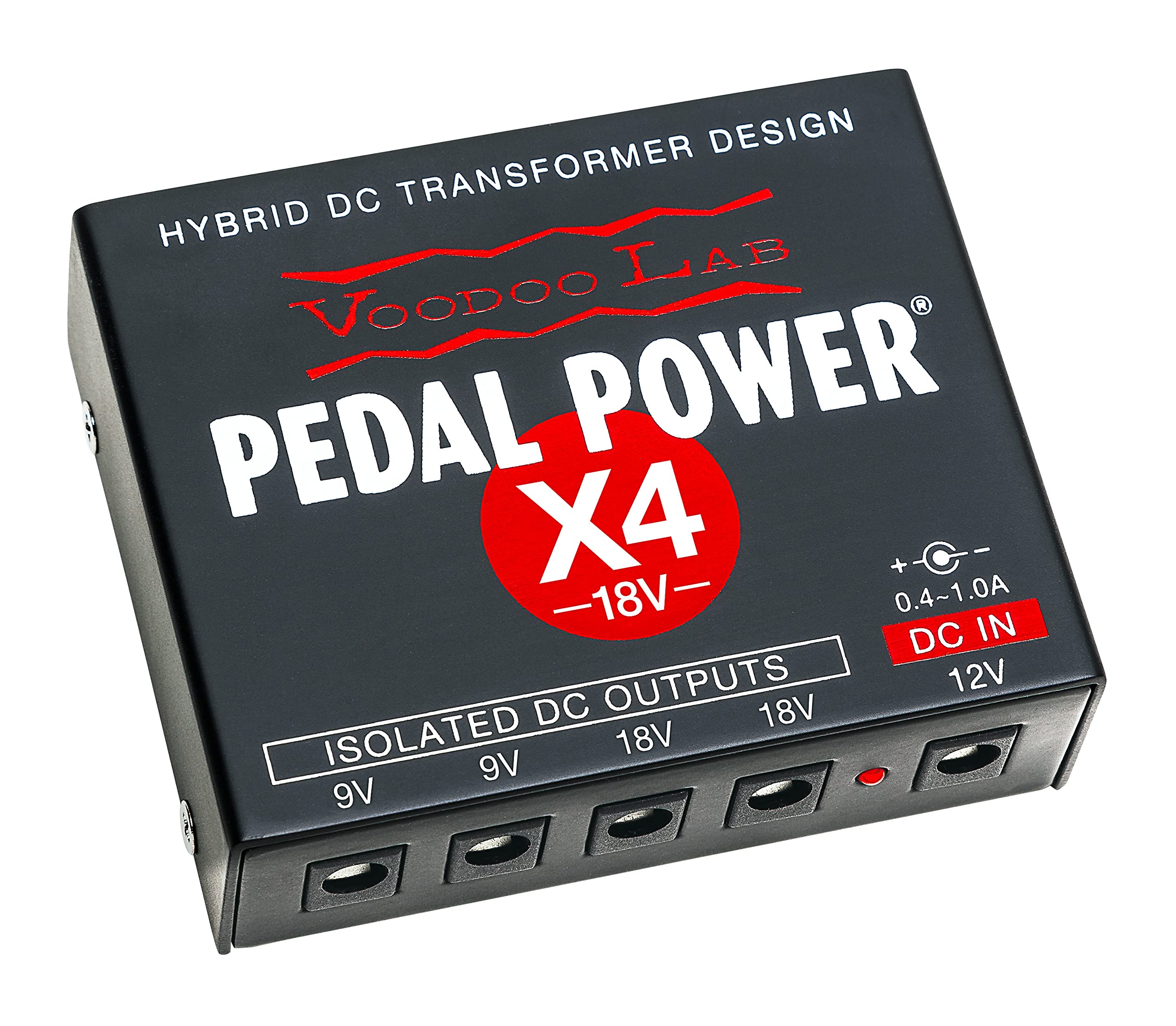 Voodoo Lab Pedal X4 18-Volt Isolated Power Supply (PPX4-18V)