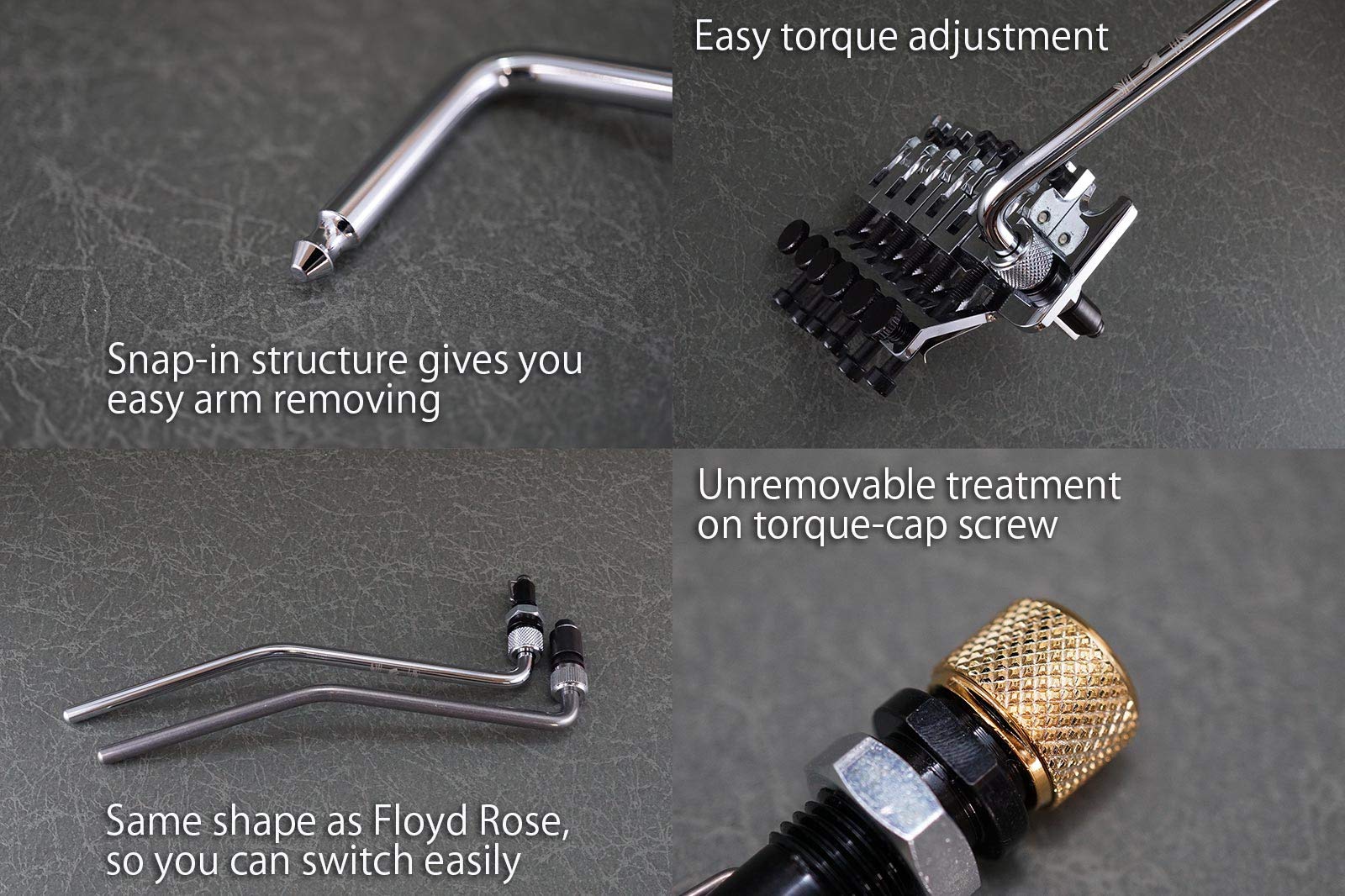 RED BISHOP MAGIK-ARM for Floyd Rose (C)