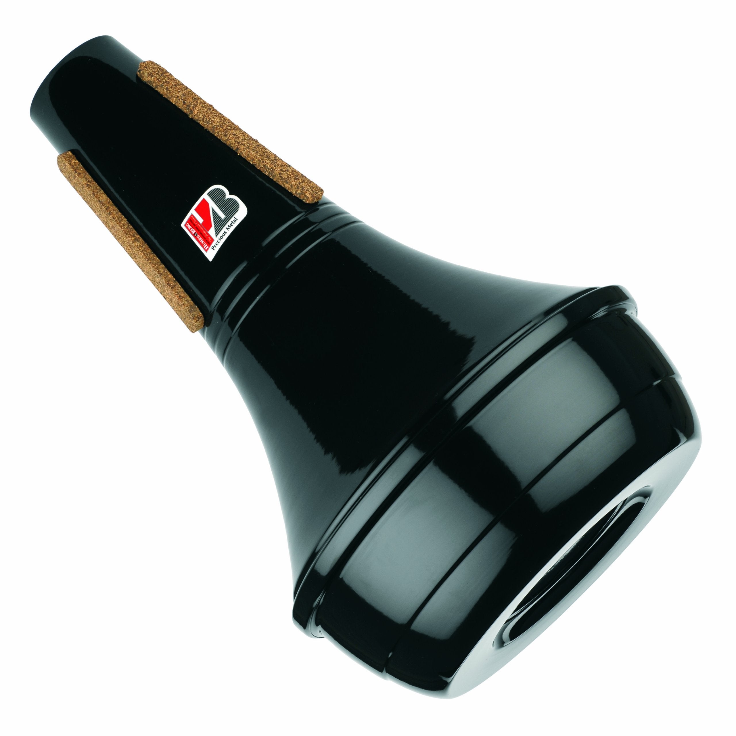 Humes and Berg Stonelined Practice Black Aluminum Euphonium Mute (266BK)