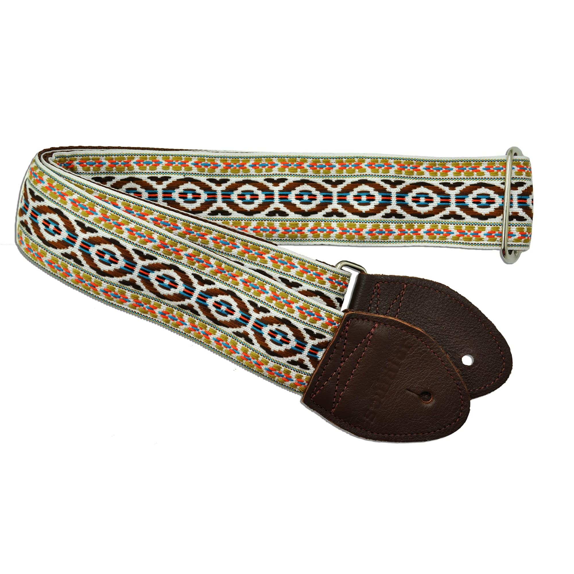 Souldier Gs0127Nm02Wb - Handmade Seatbelt Guitar Strap For Bass, Electric Or Acoustic Guitar, 2 Inches Wide And Adjustable Lengt