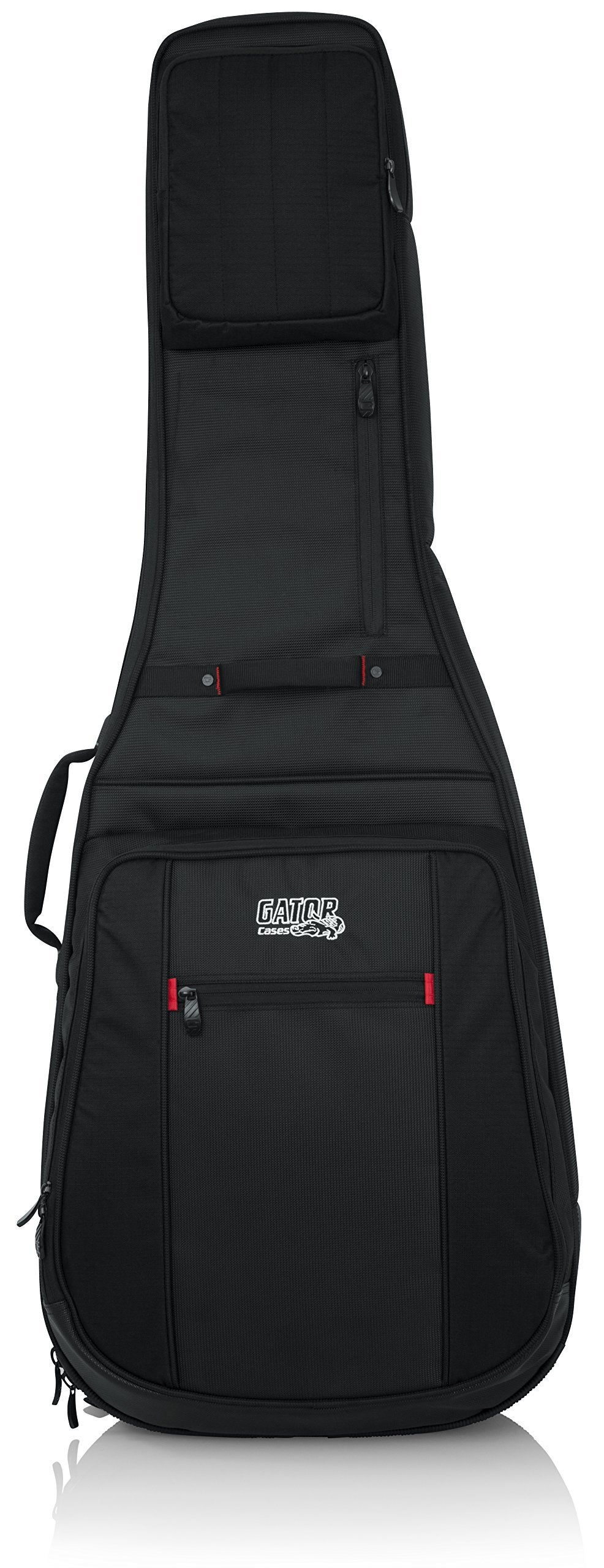 Gator Cases Pro-Go Ultimate Guitar Gig Bag; Fits 335 Semi Hollow Or Flying V Style Guitars (G-Pg-335V),Black